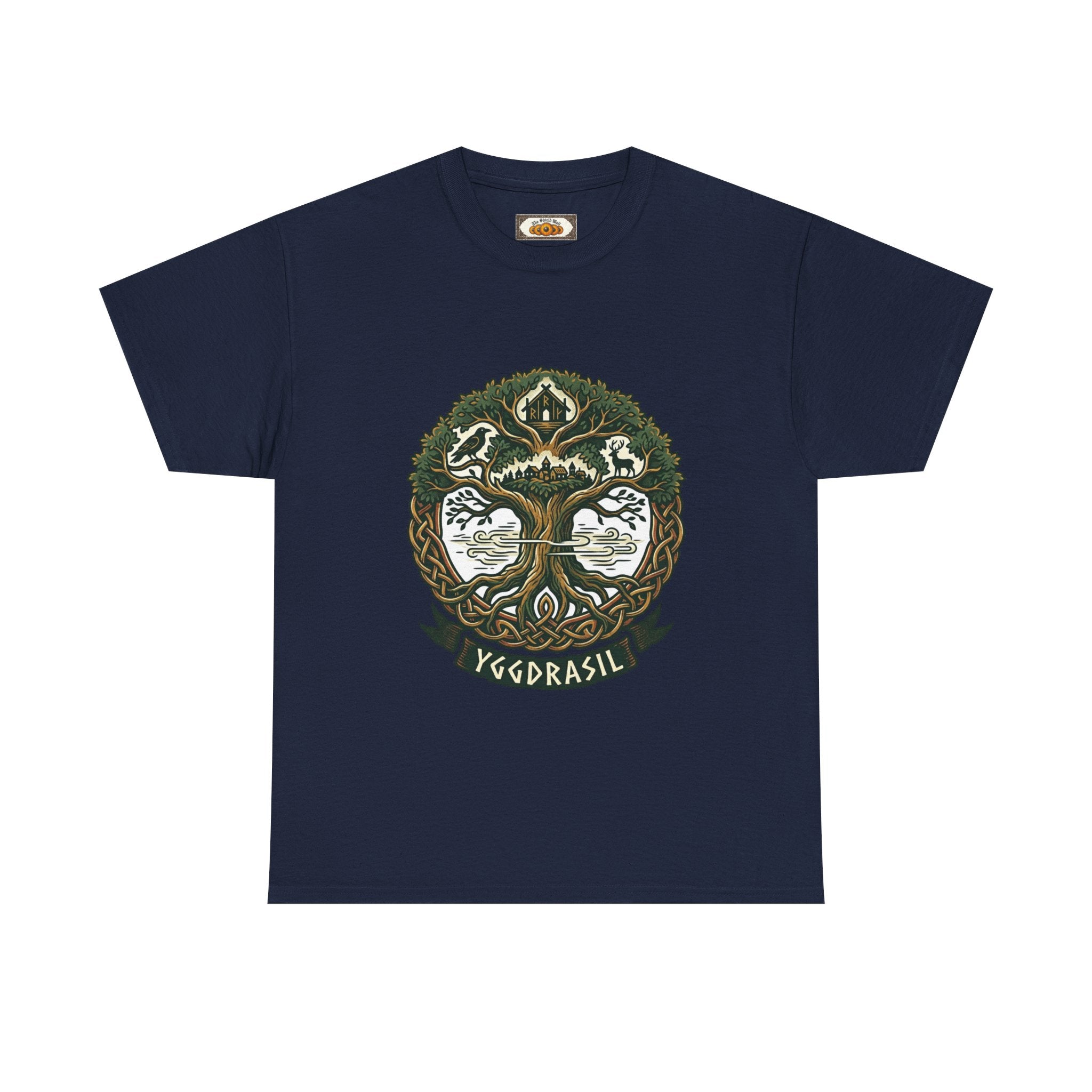 Yggdrasil Tree T-Shirt | Unisex Norse Mythology Viking World Tree Tee