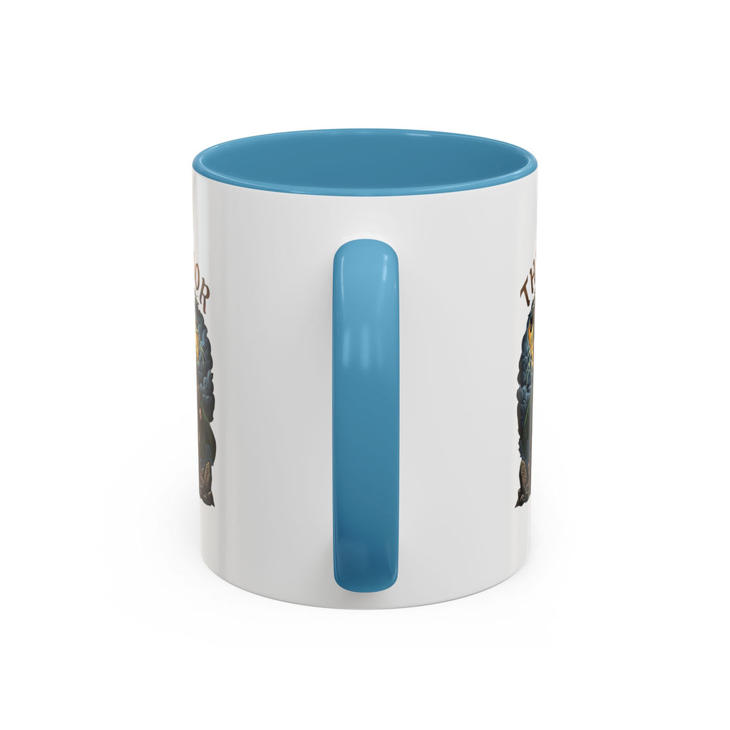 Thunor Hammer Coffee Mug — Anglo-Saxon God of Thunder | 11oz Accent Mug