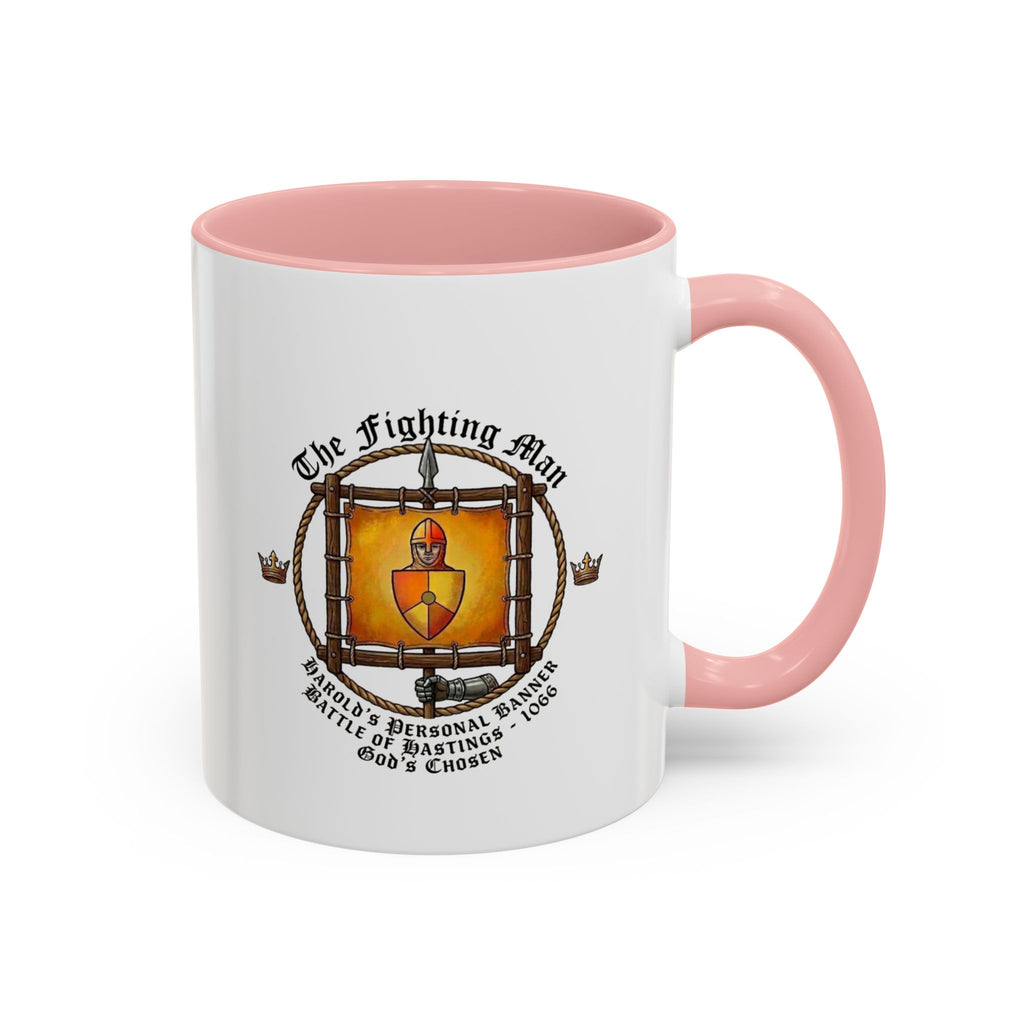 King Harold 'God's Chosen' Fighting Man Banner Coffee Mug | 1066 Battle of Hastings – 11oz