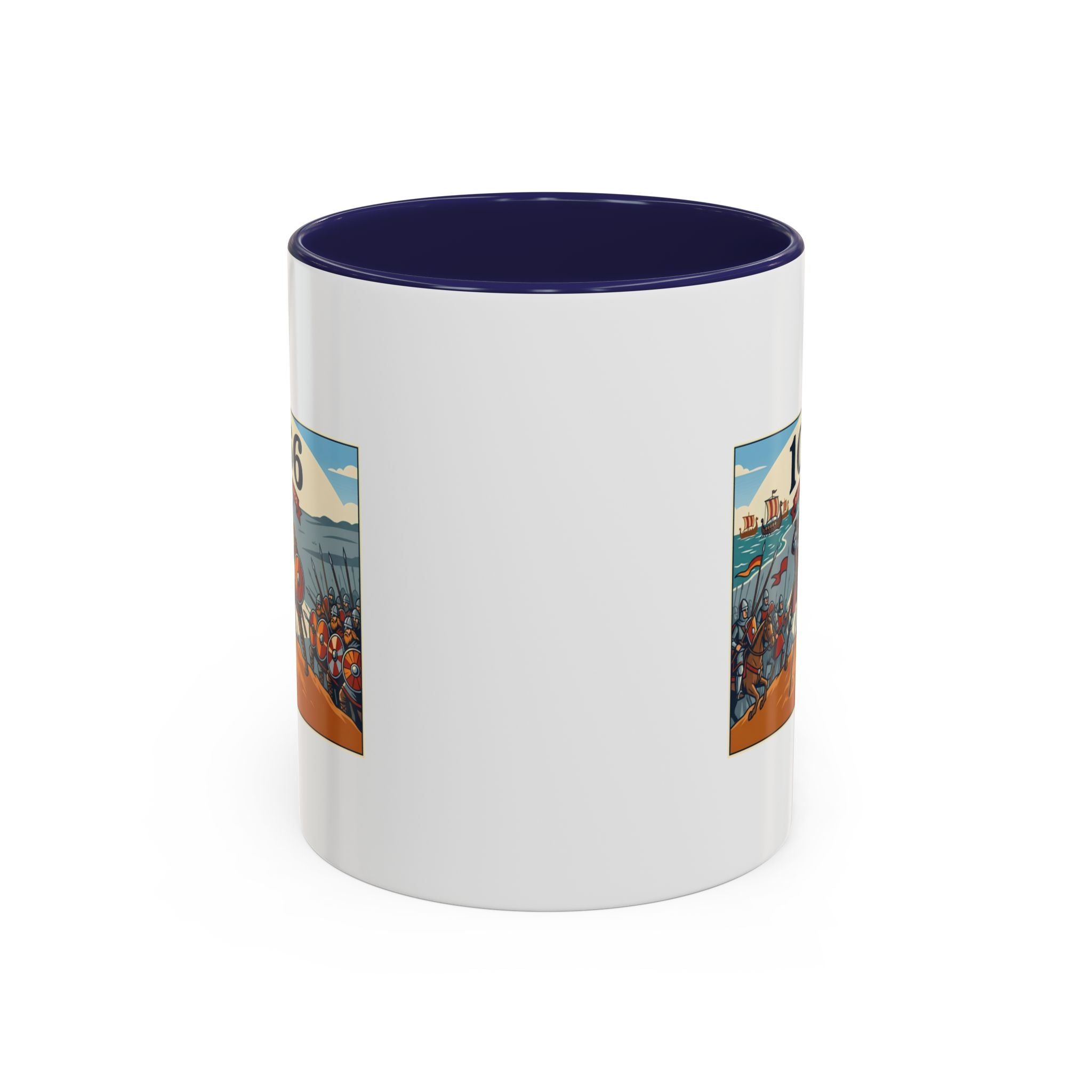 1066 Battle Coffee Mug — Medieval Norman Conquest Design — End of an Era — 11oz
