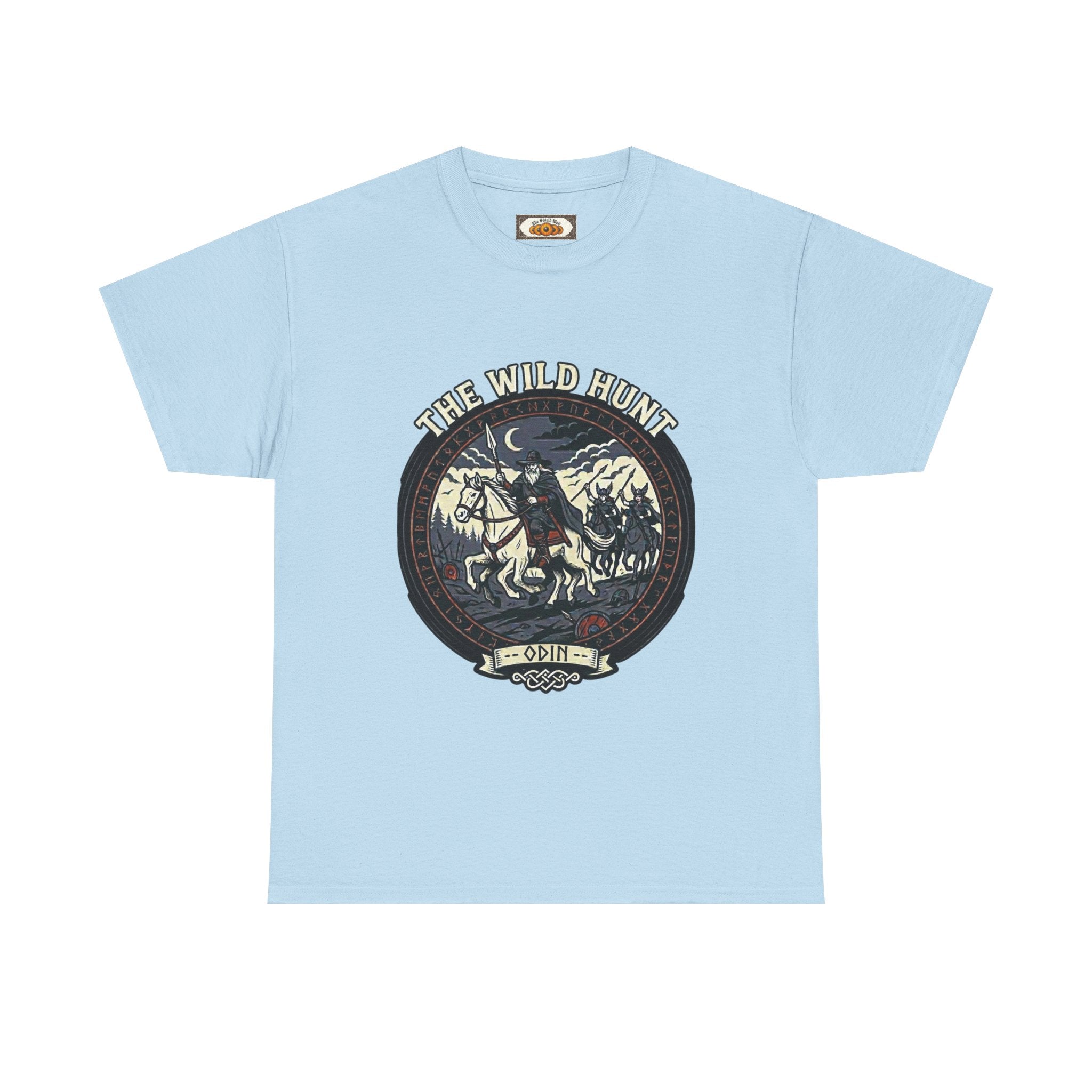 Wild Hunt T-Shirt | Unisex Odin & Sleipnir Norse Mythology Tee