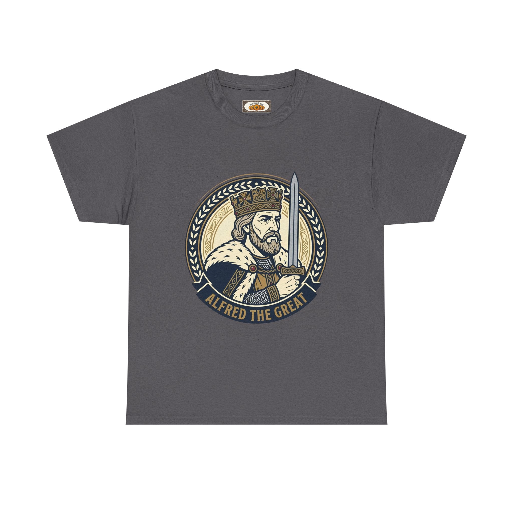 Alfred the Great Unisex T-Shirt | Anglo-Saxon Heritage Tee for Adults | The Shield Wall