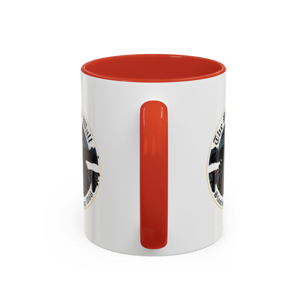 Stamford Bridge 1066 Accent Mug — The Lone Axeman of the Shield Wall