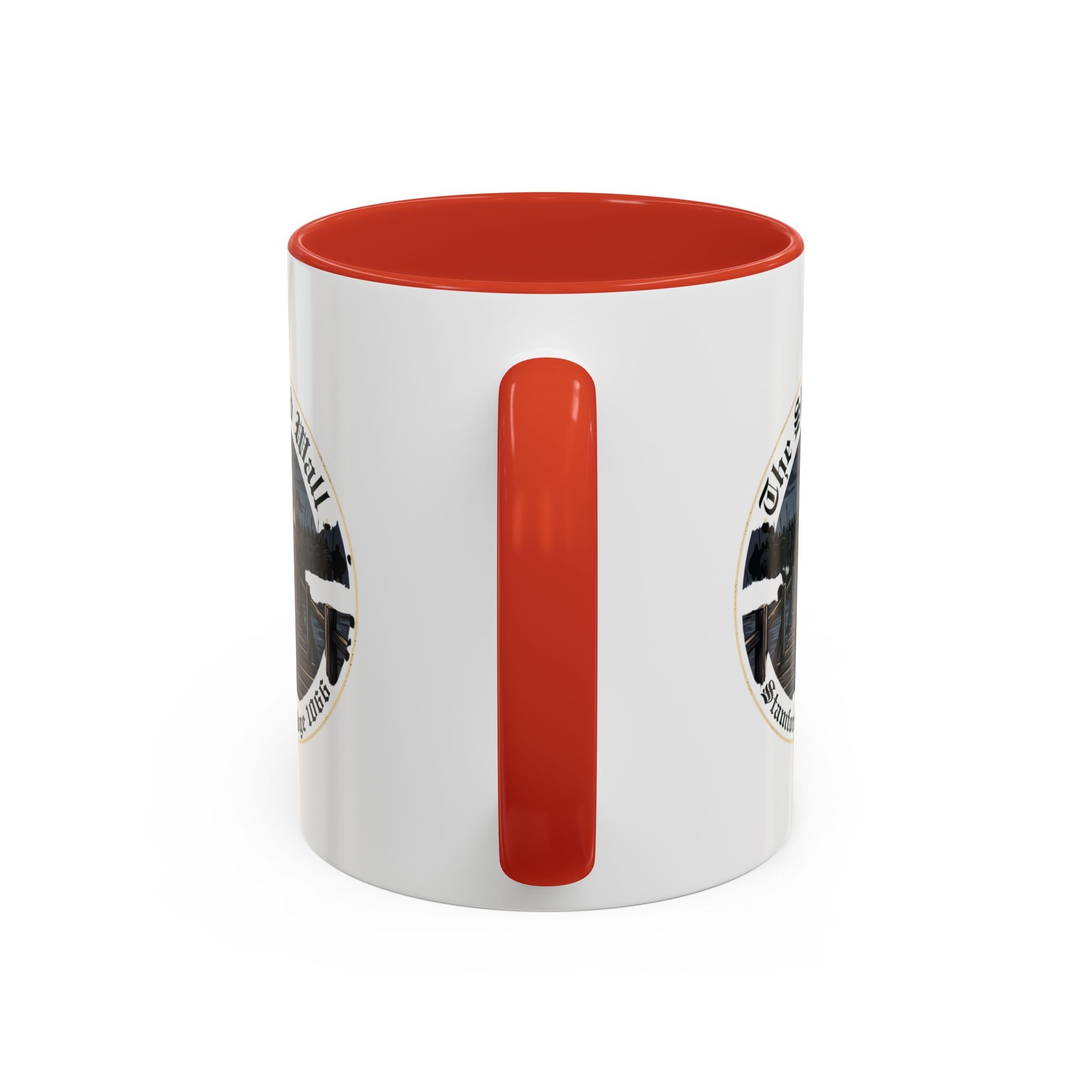 Stamford Bridge 1066 Accent Mug — The Lone Axeman of the Shield Wall