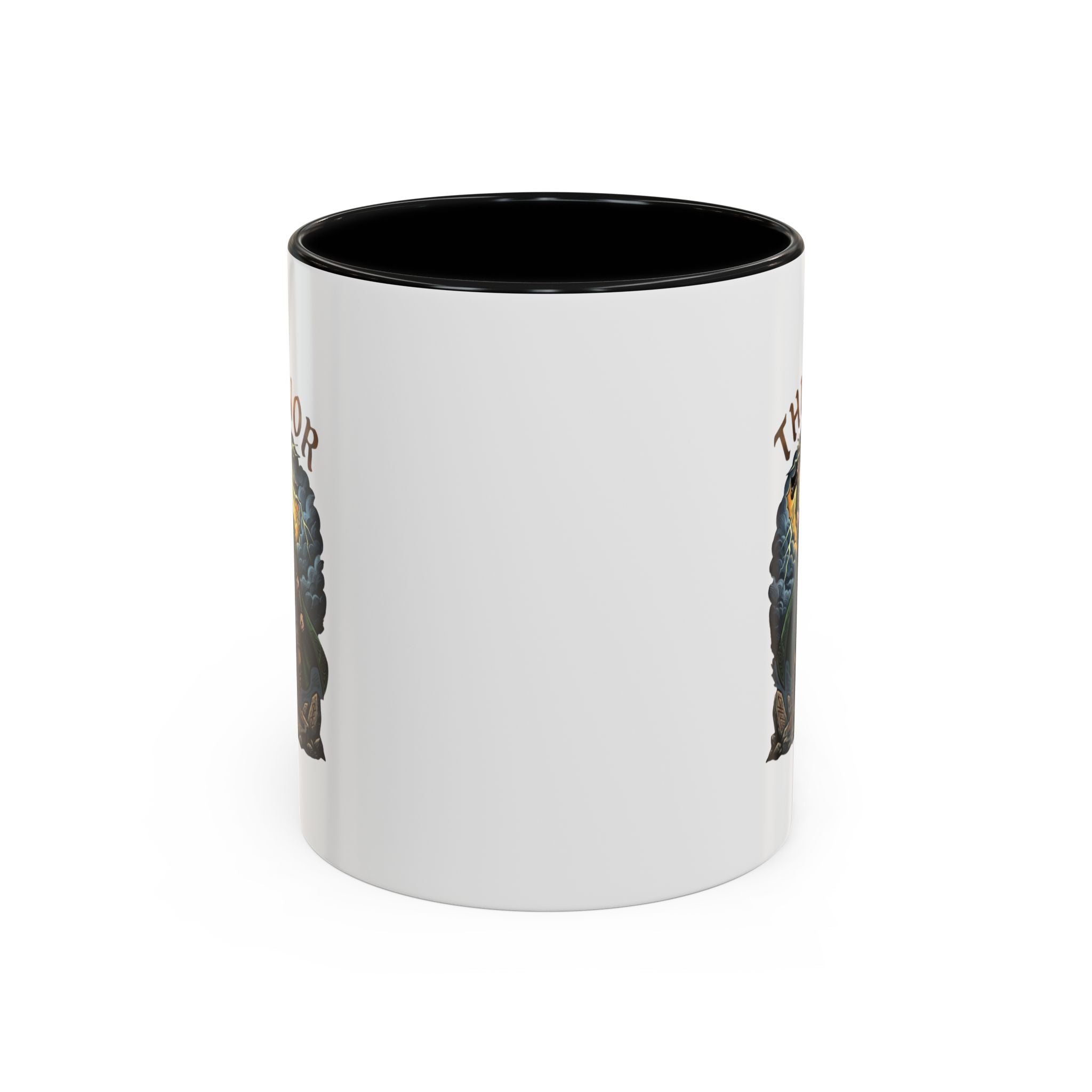 Thunor Hammer Coffee Mug — Anglo-Saxon God of Thunder | 11oz Accent Mug