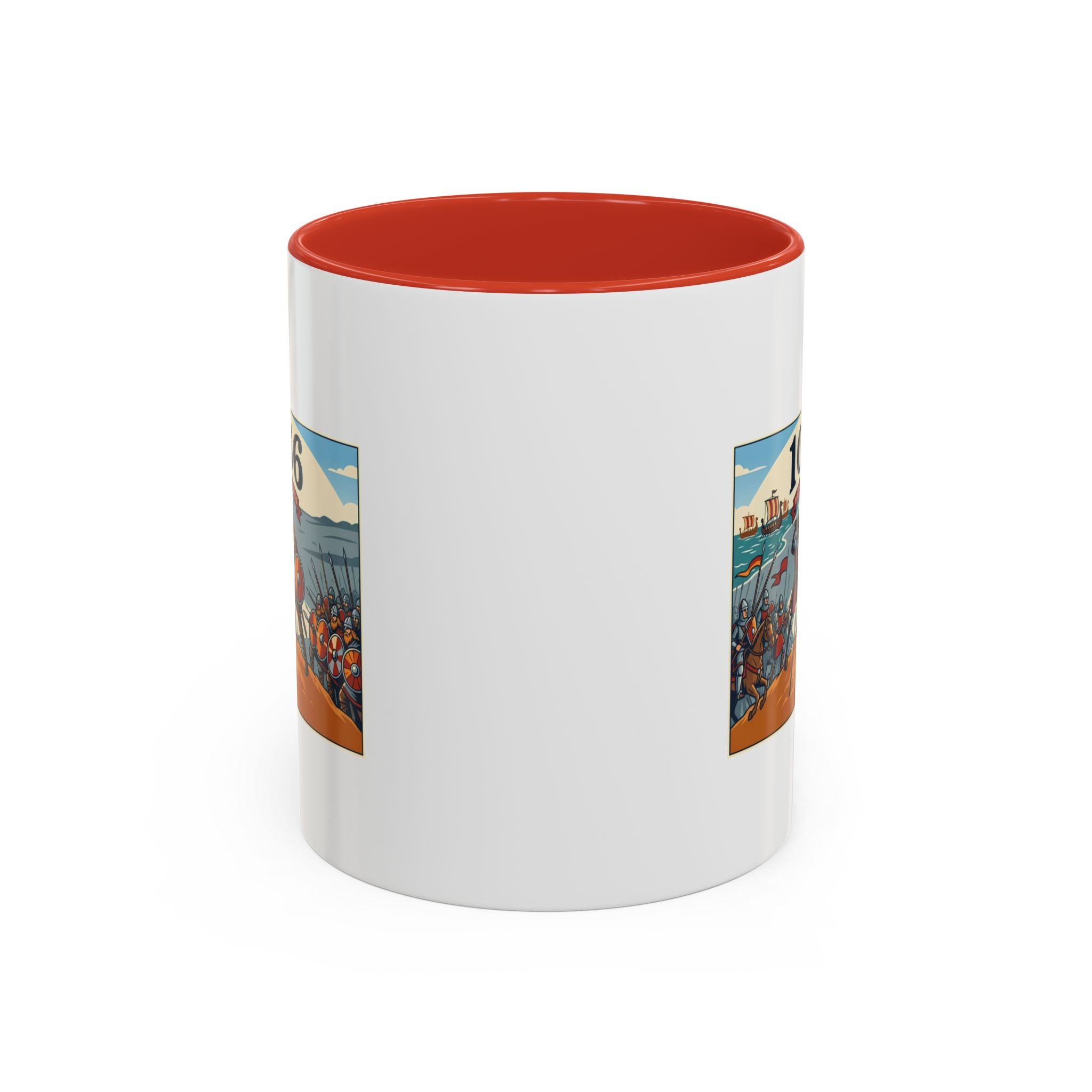 1066 Battle Coffee Mug — Medieval Norman Conquest Design — End of an Era — 11oz