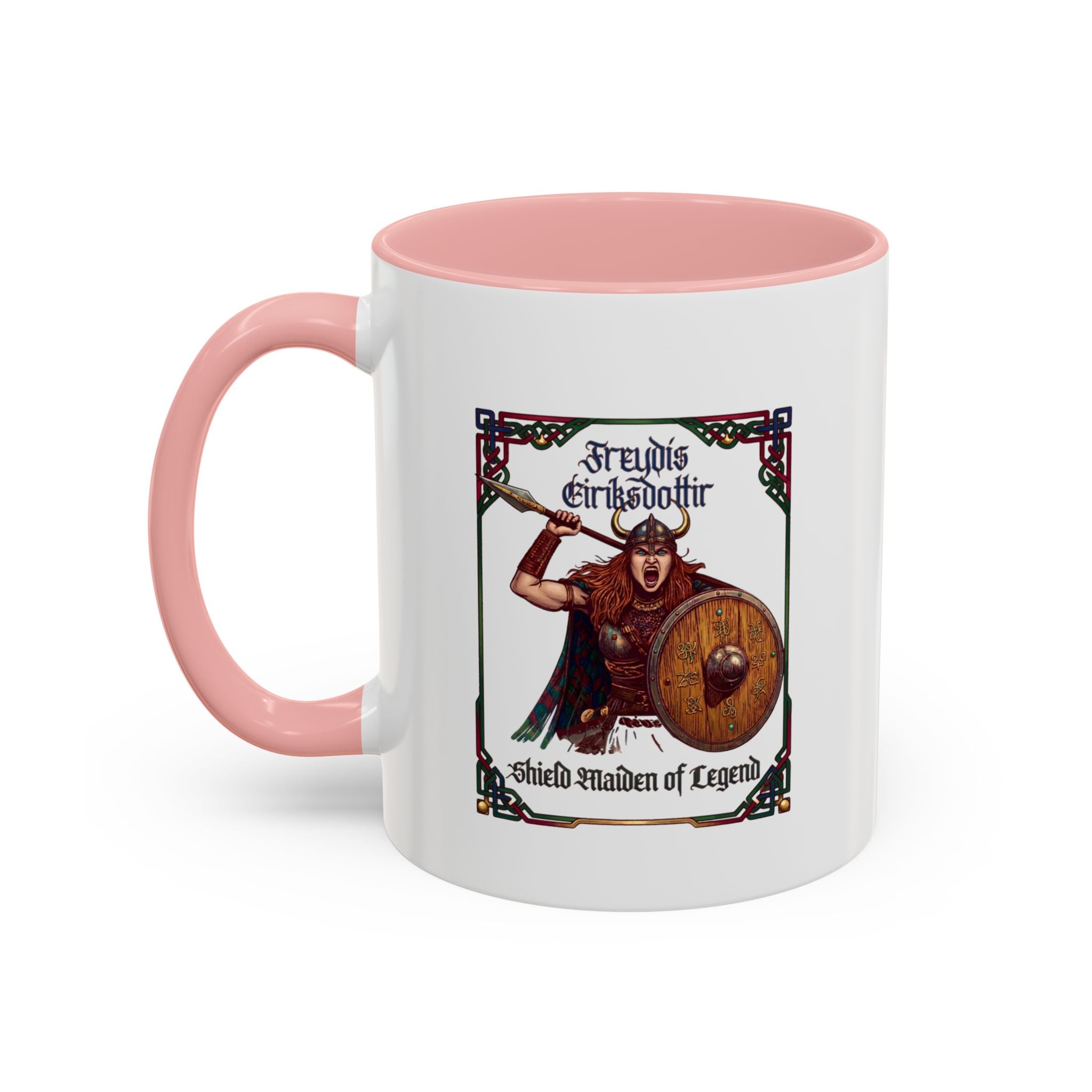 Freydís Eiríksdóttir Shield Maiden Coffee Mug | Viking Norse History Gift – 11oz