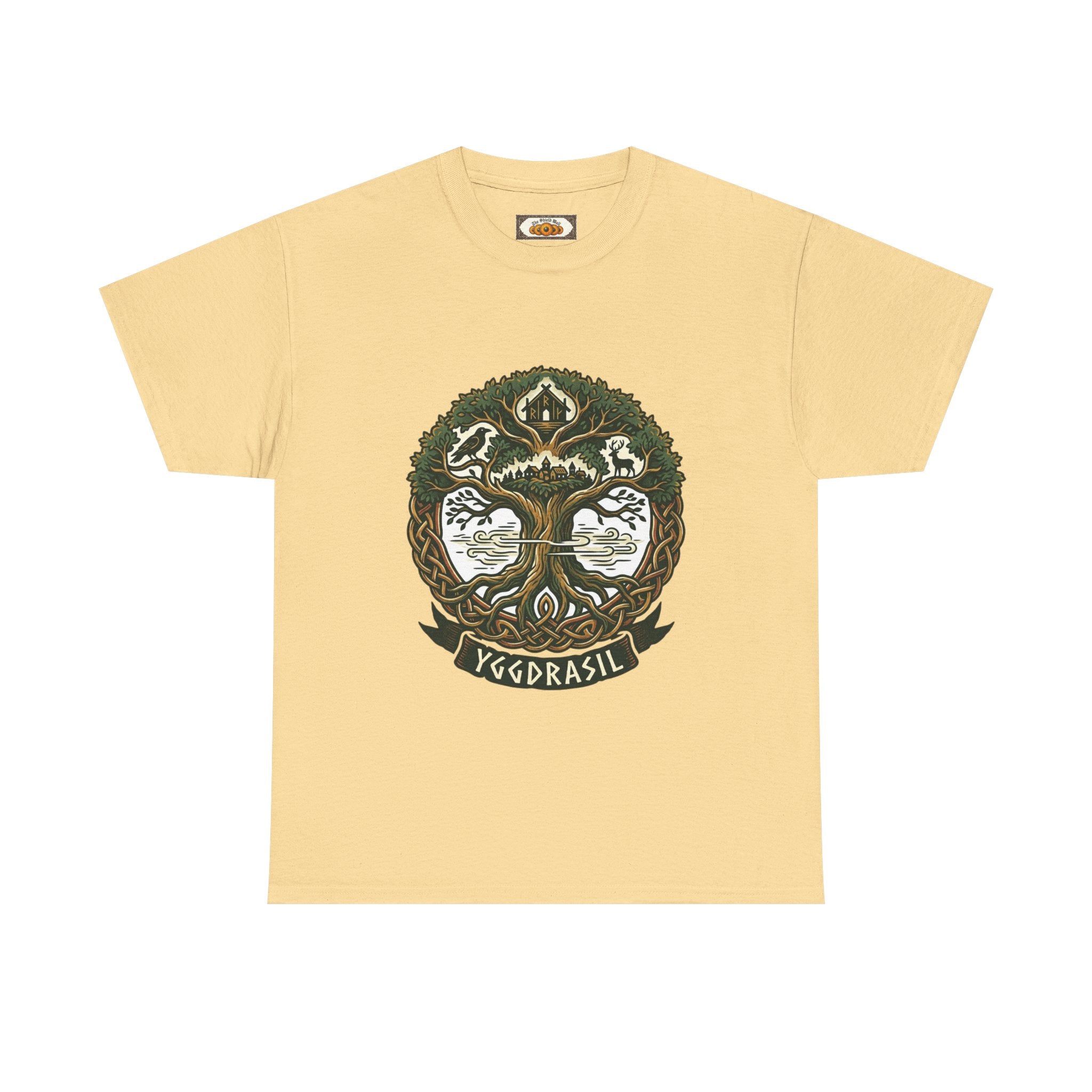 Yggdrasil Tree T-Shirt | Unisex Norse Mythology Viking World Tree Tee