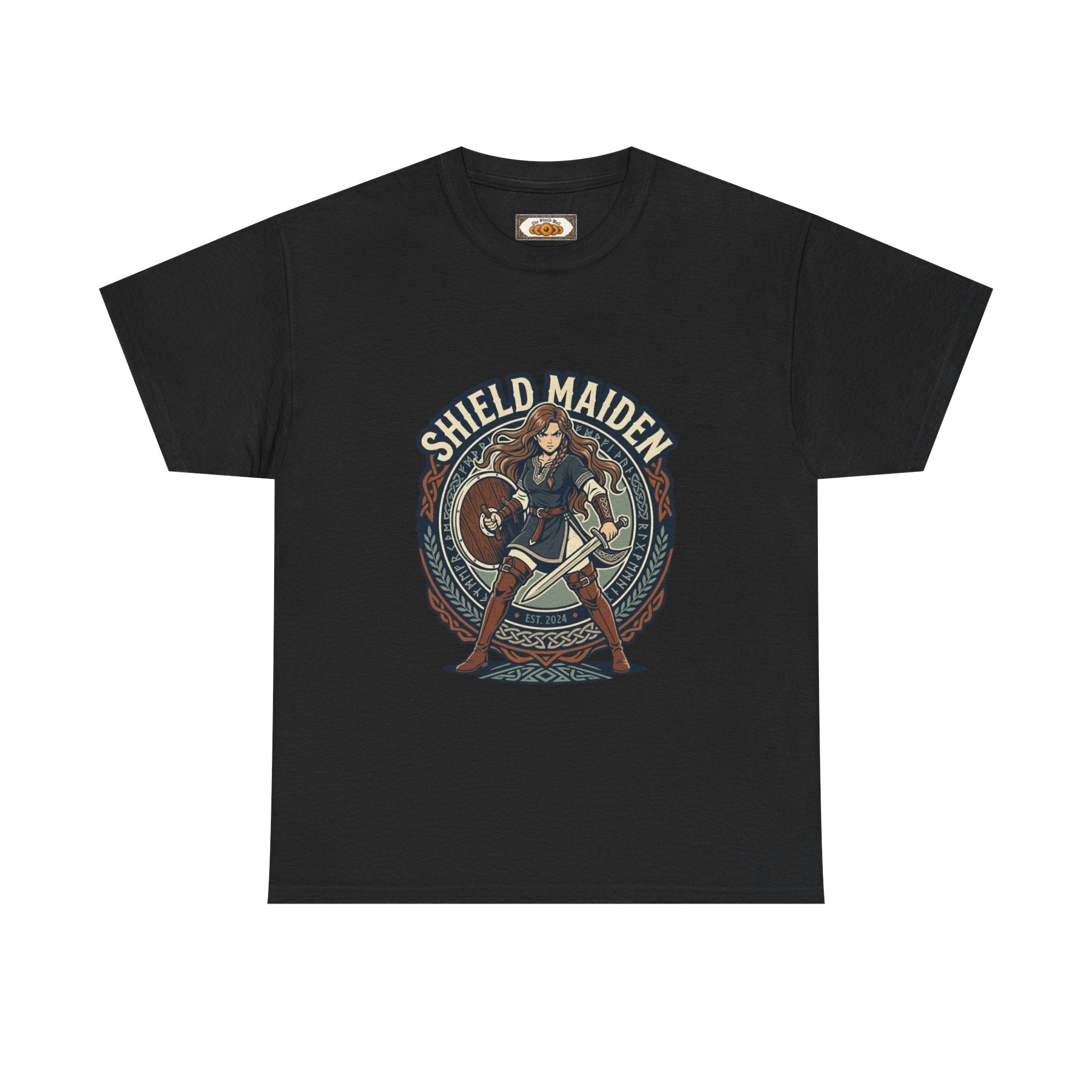 Shield Maiden T-Shirt | Unisex Viking Warrior Tee | Norse Heritage Apparel