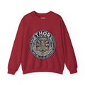 Thor's Hammer Mjollnir Crewneck Sweatshirt | Unisex Adult Norse Mythology Pullover
