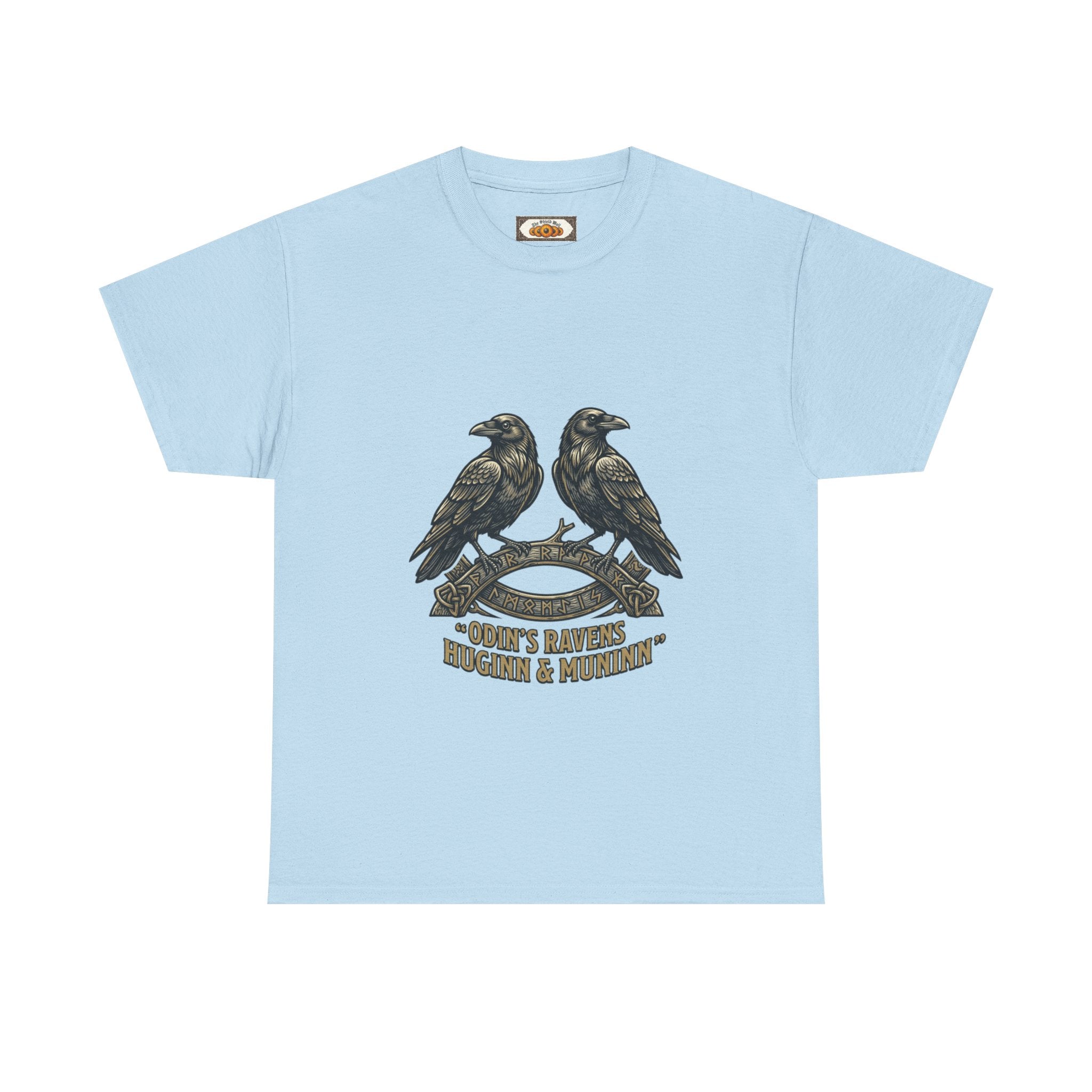 Odin's Ravens Unisex T-Shirt | Huginn & Muninn Norse Mythology Tee