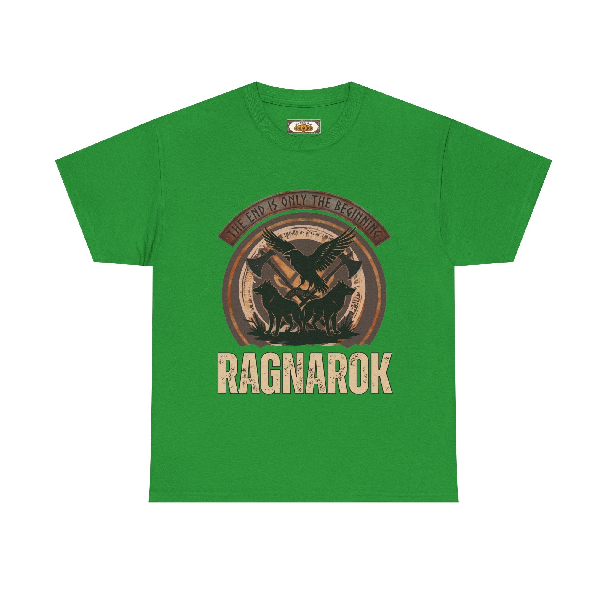 Ragnarök T-Shirt — The End Is Only The Beginning | Raven Wolf