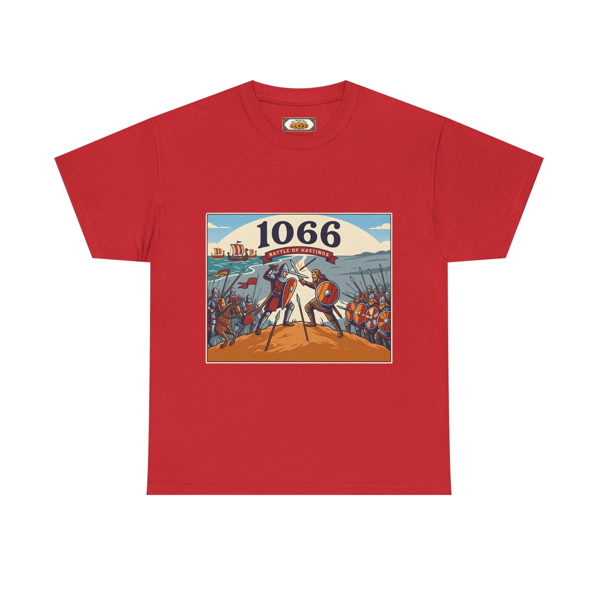 1066 Battle of Hastings Unisex Tee - Last Stand of the Saxon King T-Shirt