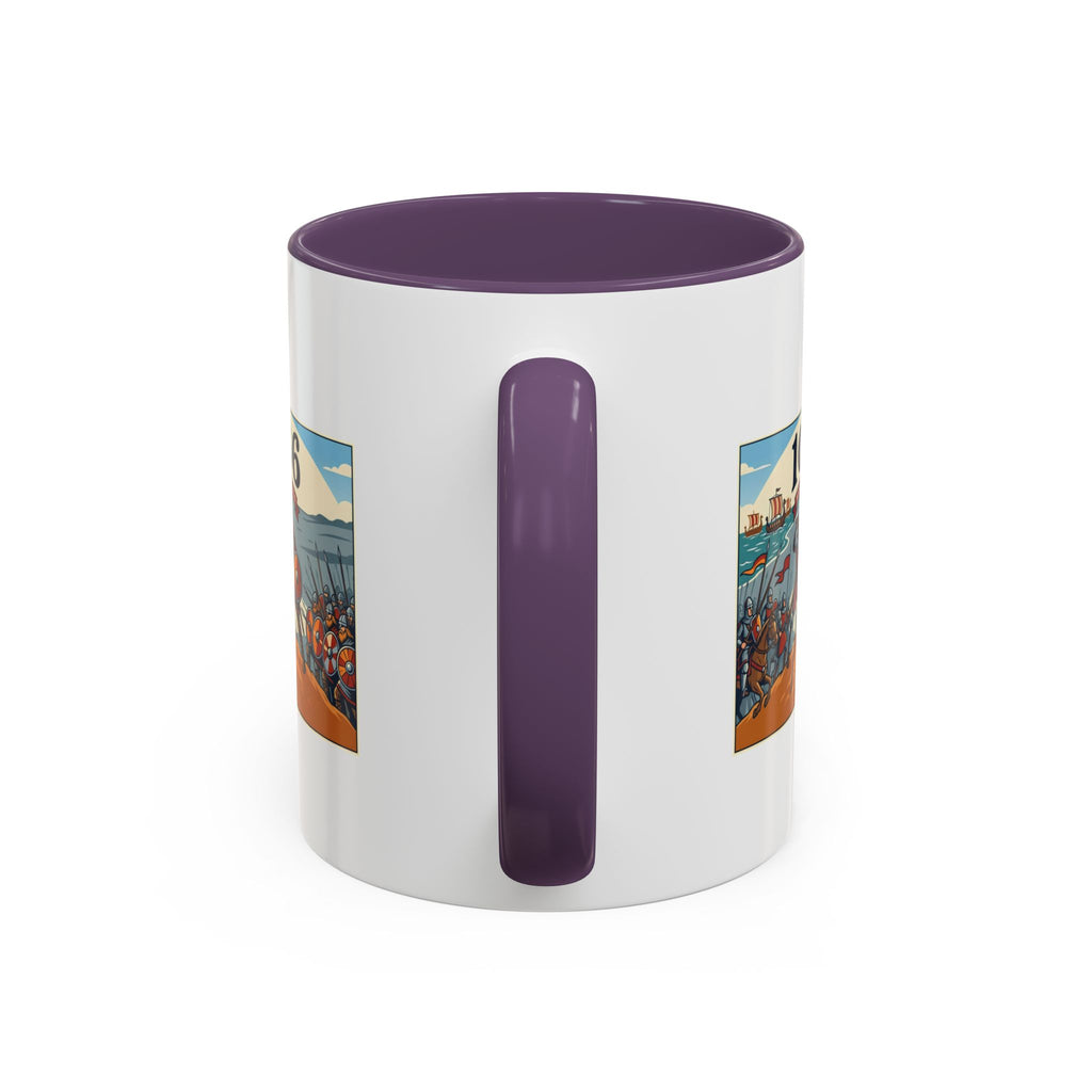 1066 Battle Coffee Mug — Medieval Norman Conquest Design — End of an Era — 11oz