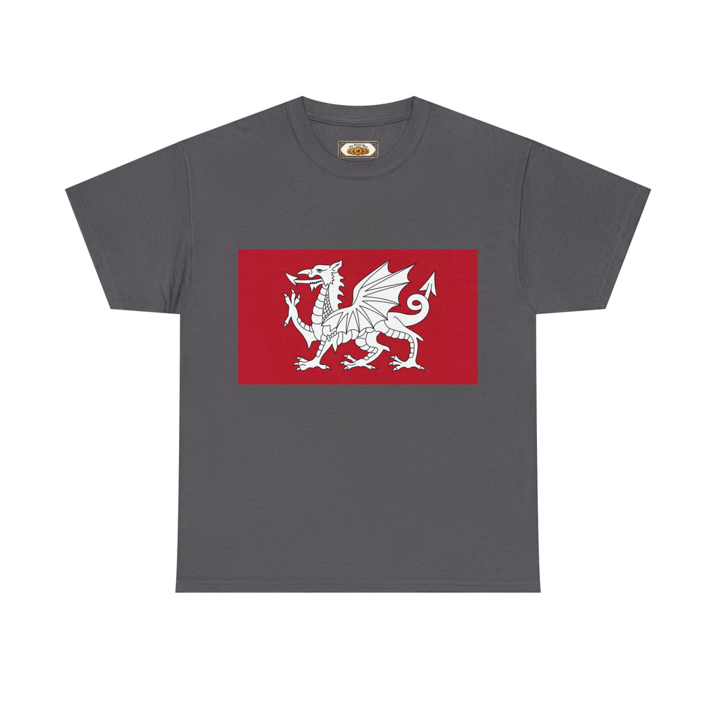 White Dragon of Wessex Unisex T-Shirt — Anglo-Saxon Emblem Tee | Heritage Clothing