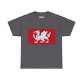 White Dragon of Wessex Unisex T-Shirt — Anglo-Saxon Emblem Tee | Heritage Clothing
