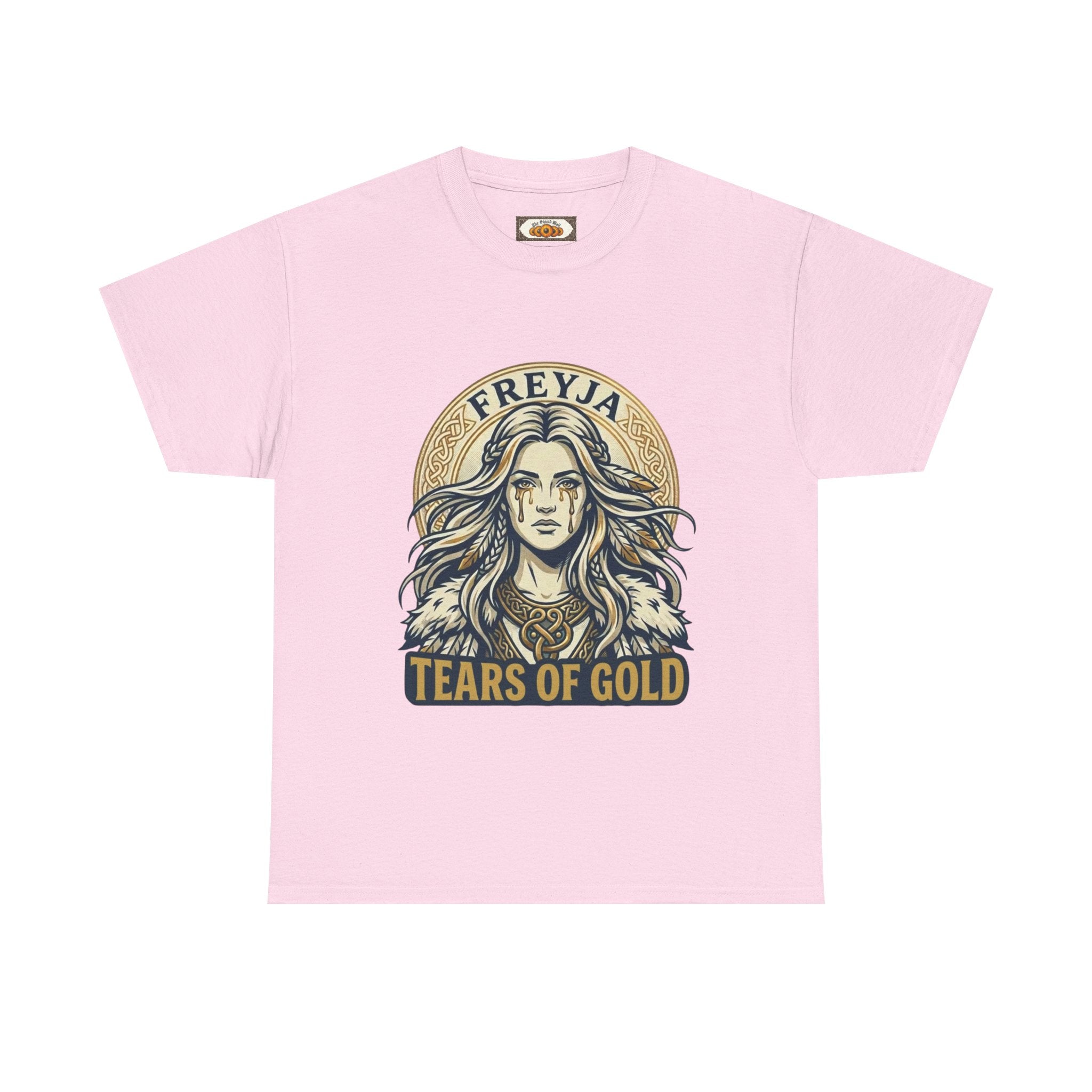 Freyja Tears of Gold T-Shirt | Unisex Adults | Norse Goddess Mythology Tee