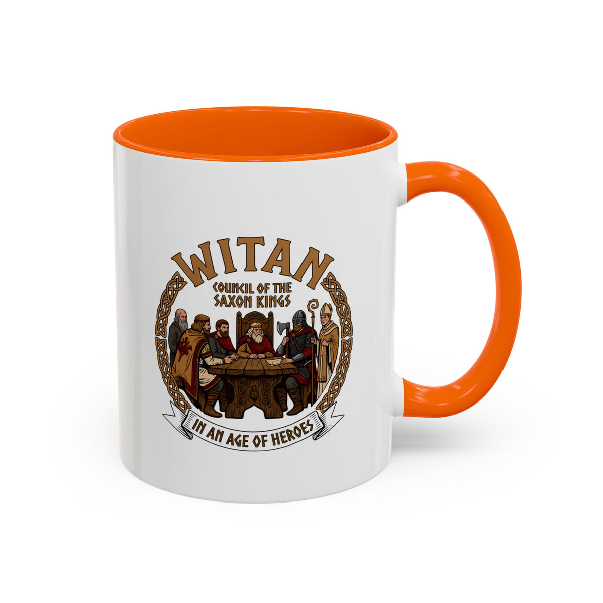 Witan Council Accent Mug — Council of the Saxon Kings | In an Age of Heroes | Heritage Gift