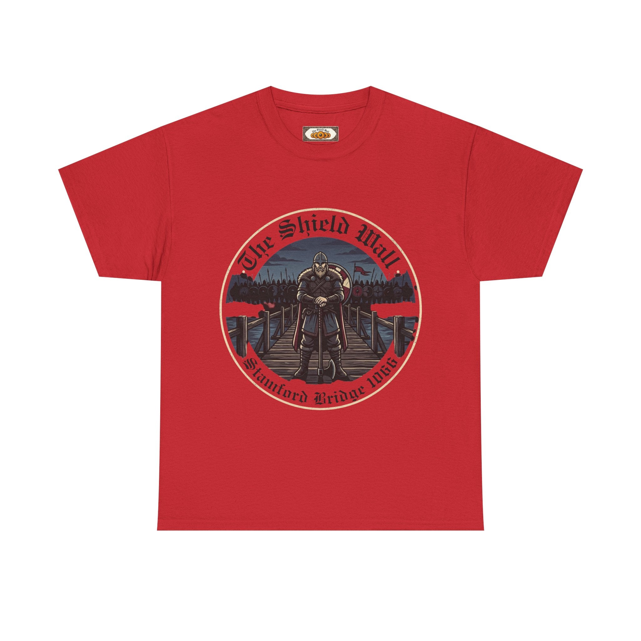 Viking Shield Wall T-Shirt | Unisex Adults | Battle of Stamford Bridge 1066