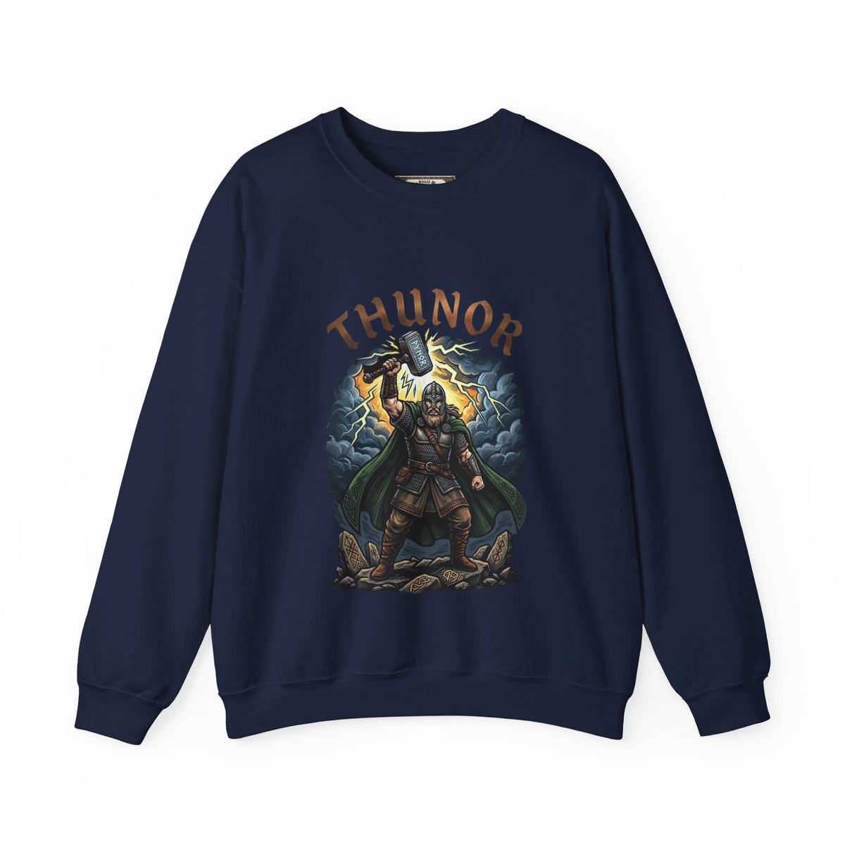 Hammer of the Saxons Sweatshirt — Thunor Anglo-Saxon God of Thunder | Heritage Clothing