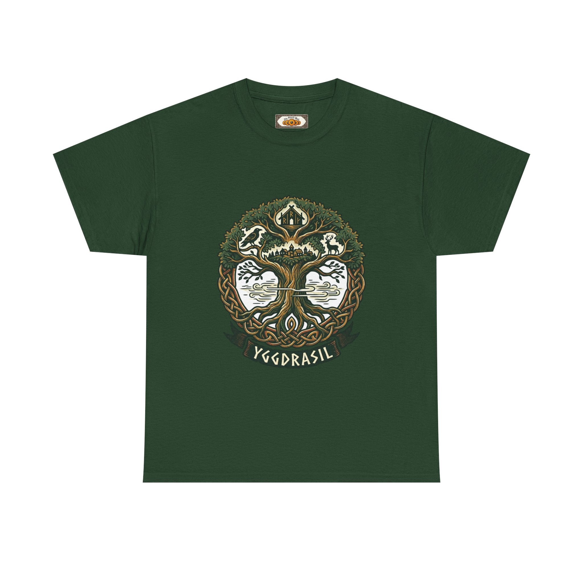 Yggdrasil Tree T-Shirt | Unisex Norse Mythology Viking World Tree Tee