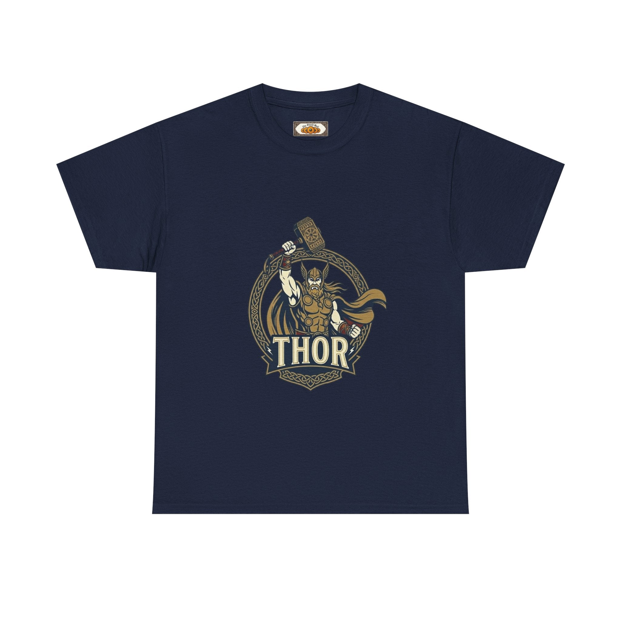 Thor Norse God of Thunder T-Shirt | Unisex Mjolnir Hammer Graphic Tee