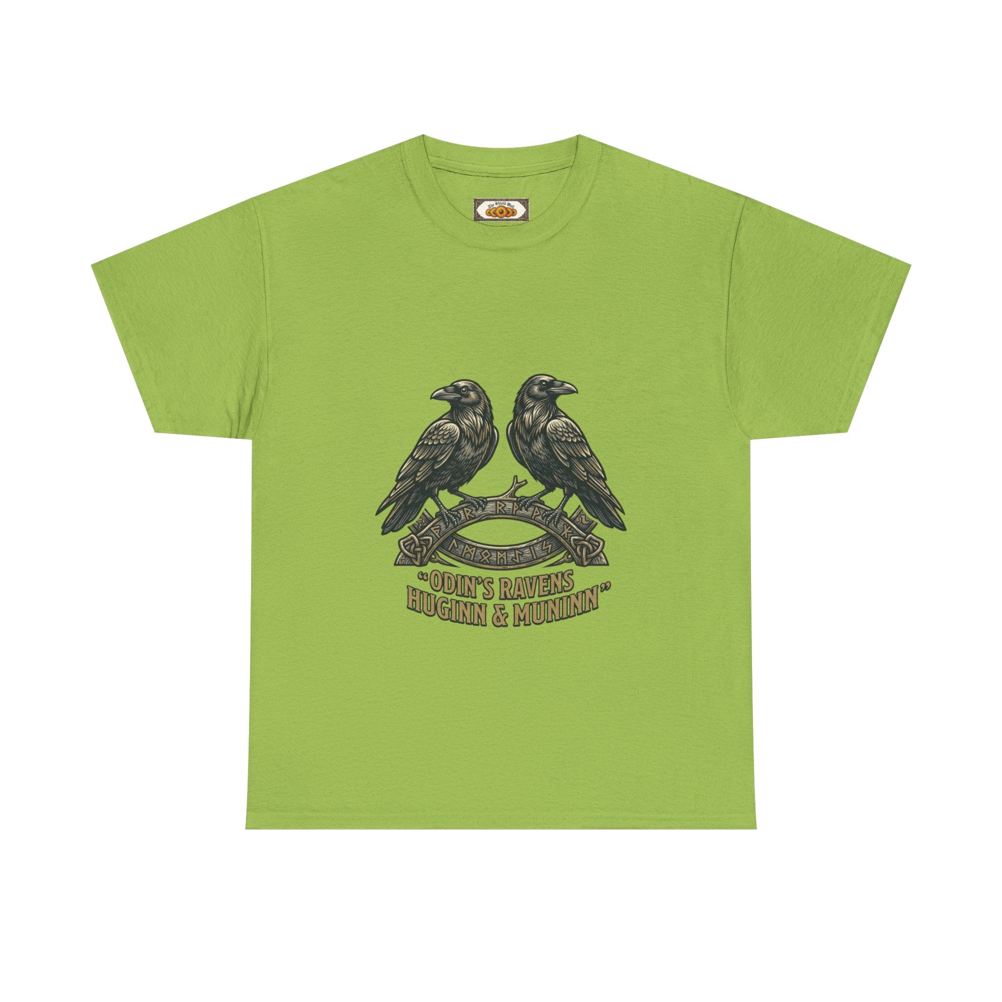 Odin's Ravens Unisex T-Shirt | Huginn & Muninn Norse Mythology Tee