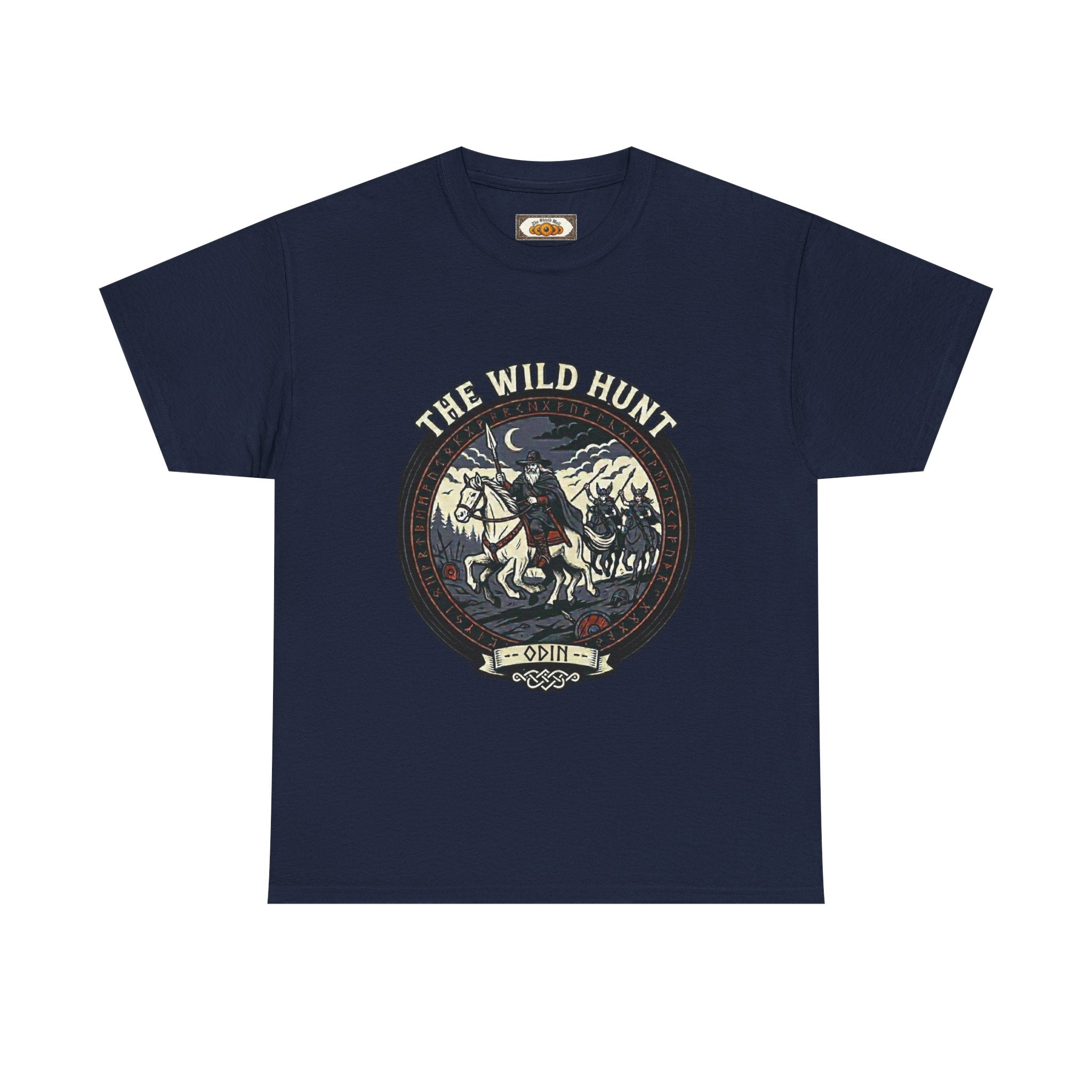 Wild Hunt T-Shirt | Unisex Odin & Sleipnir Norse Mythology Tee