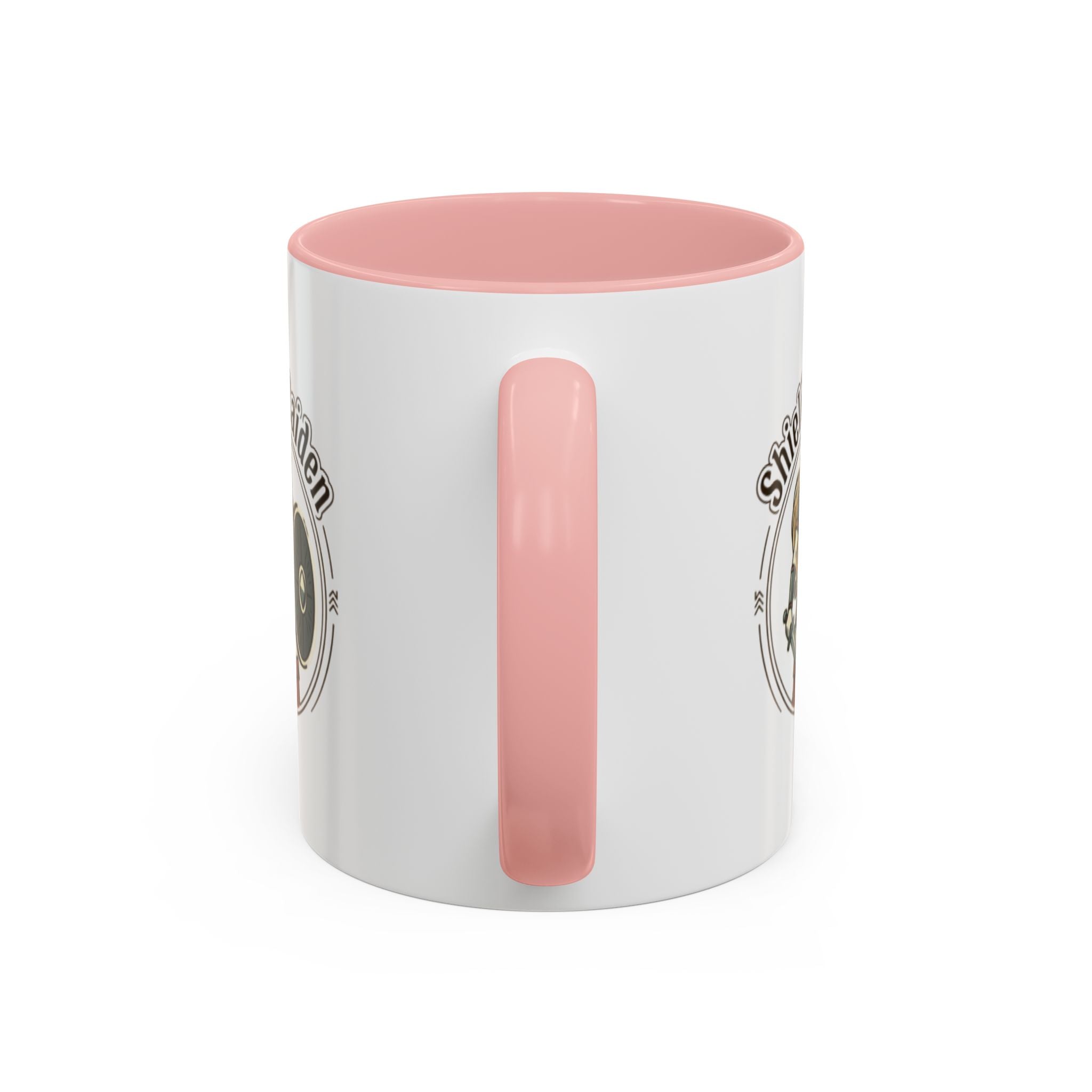 Shield Maiden Coffee Mug | Viking Warrior Woman Design | 11oz Ceramic Mug
