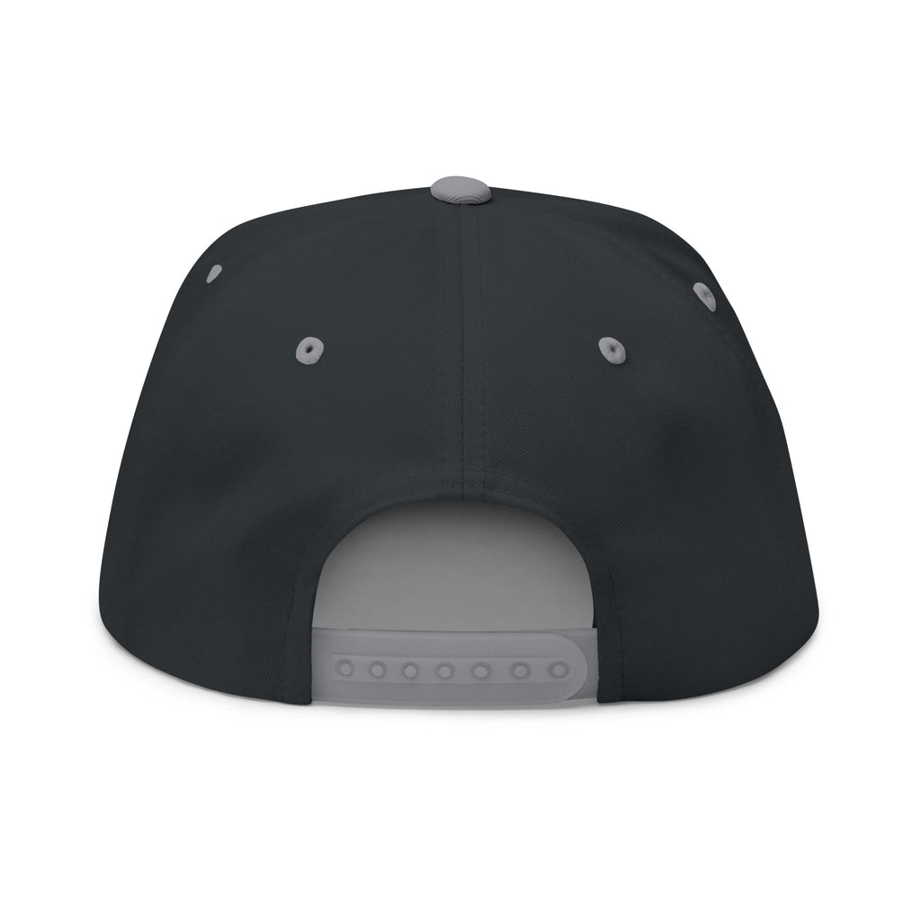 Wessex White Dragon Embroidered Flat Bill Cap — Anglo-Saxon Snapback | Heritage Clothing