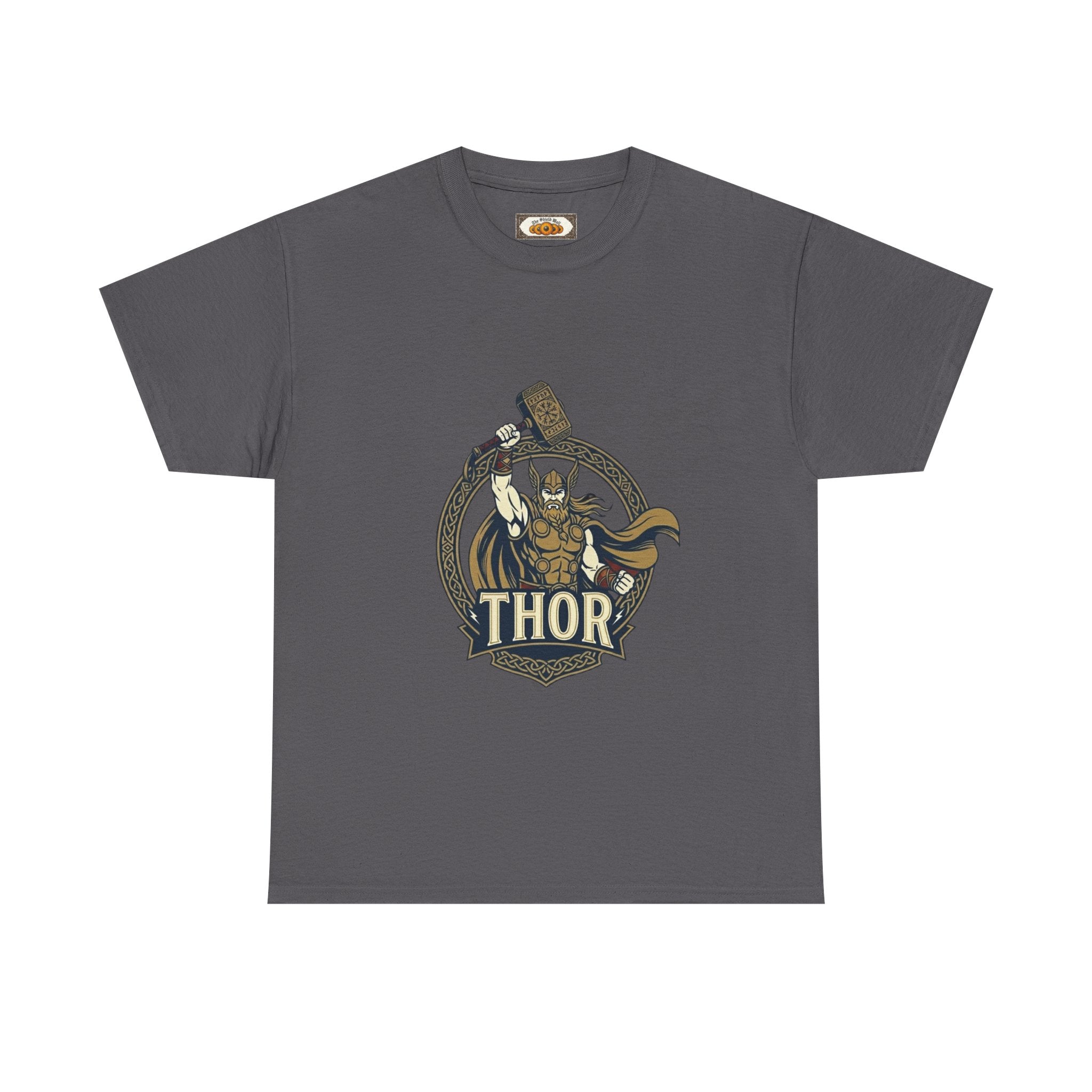 Thor Norse God of Thunder T-Shirt | Unisex Mjolnir Hammer Graphic Tee