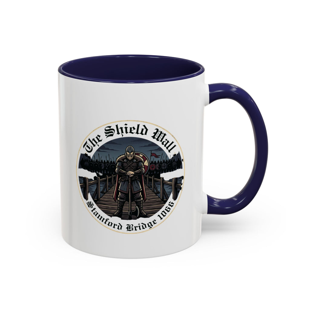 Stamford Bridge 1066 Accent Mug — The Lone Axeman of the Shield Wall