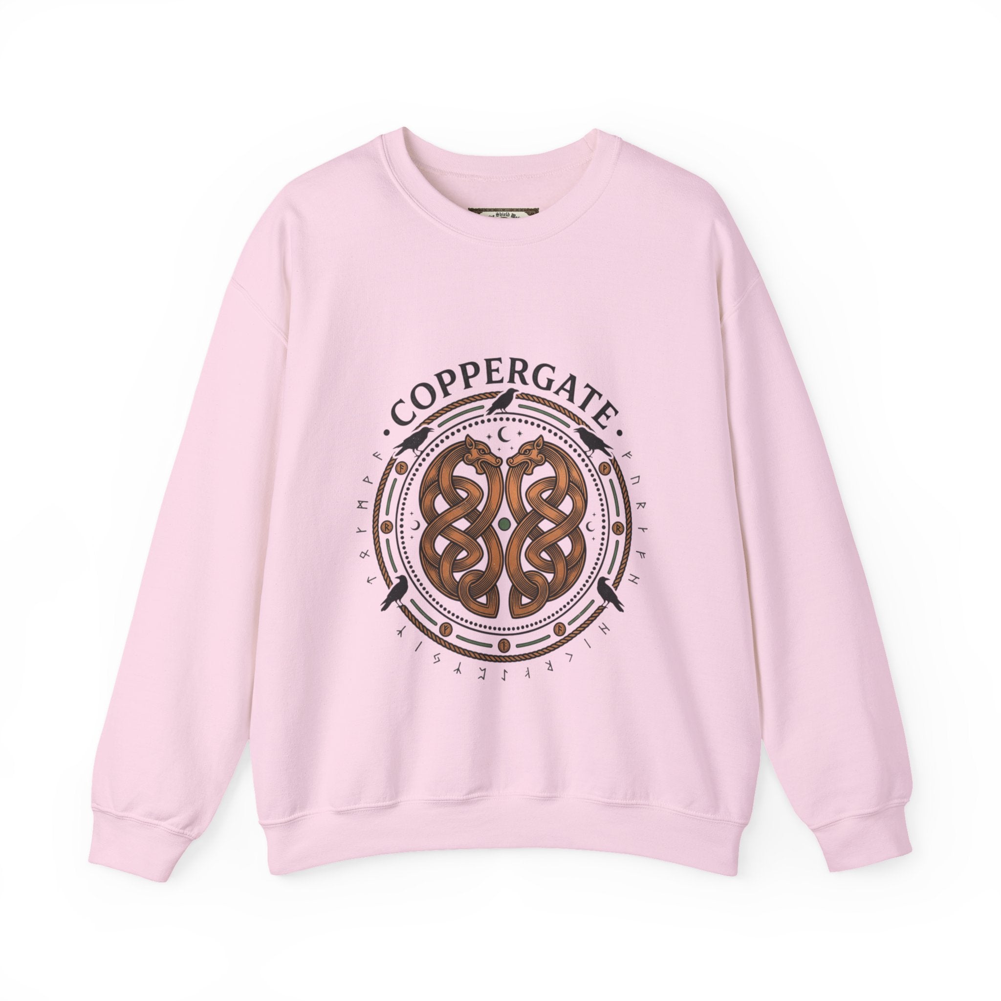 Coppergate Knotwork Sweatshirt | Unisex Anglo-Saxon Heritage Crewneck