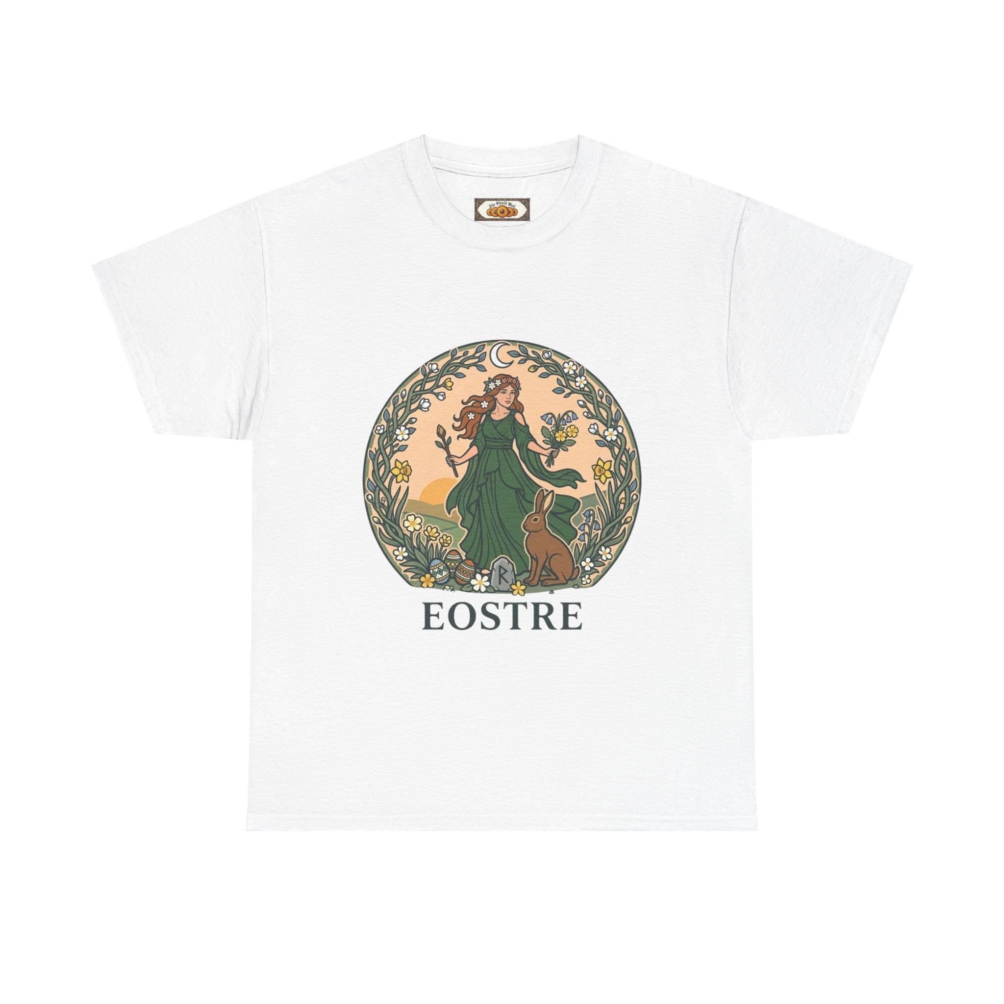 Eostre Spring Goddess T-Shirt — Anglo-Saxon Dawn & Fertility Tee