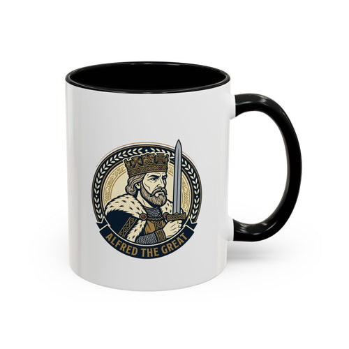 Alfred the Great — 11oz Accent Mug | Heritage Homeware