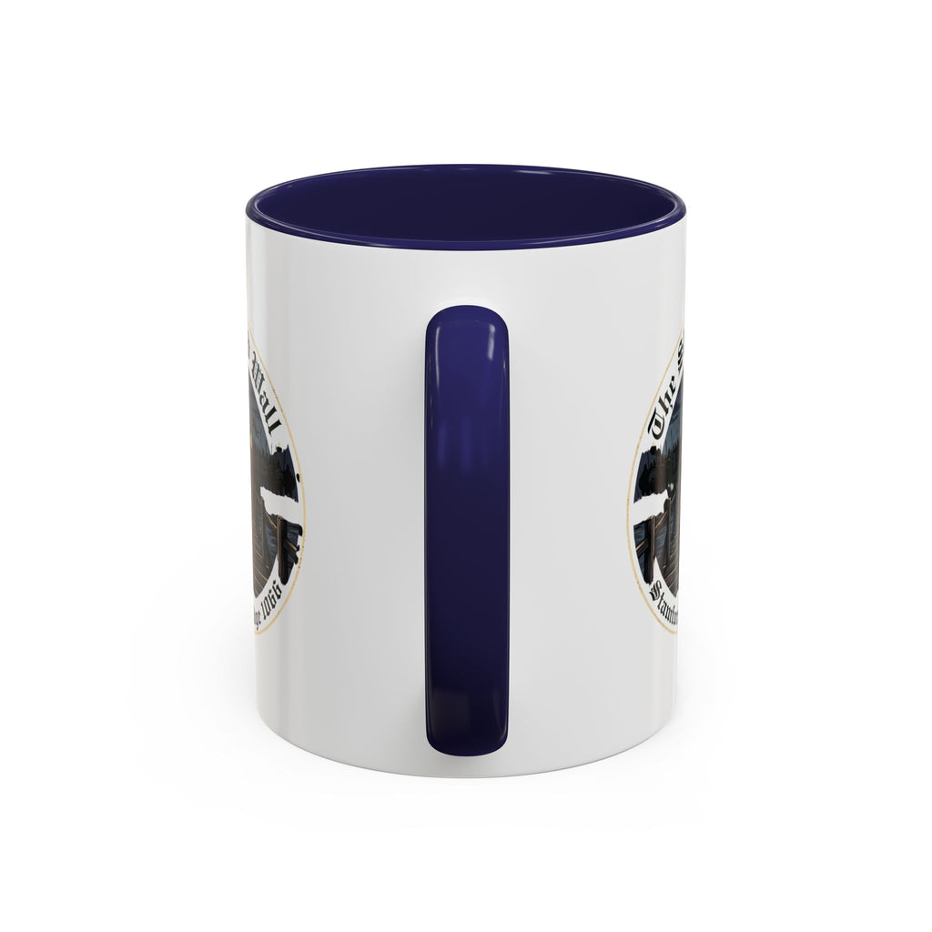 Stamford Bridge 1066 Accent Mug — The Lone Axeman of the Shield Wall