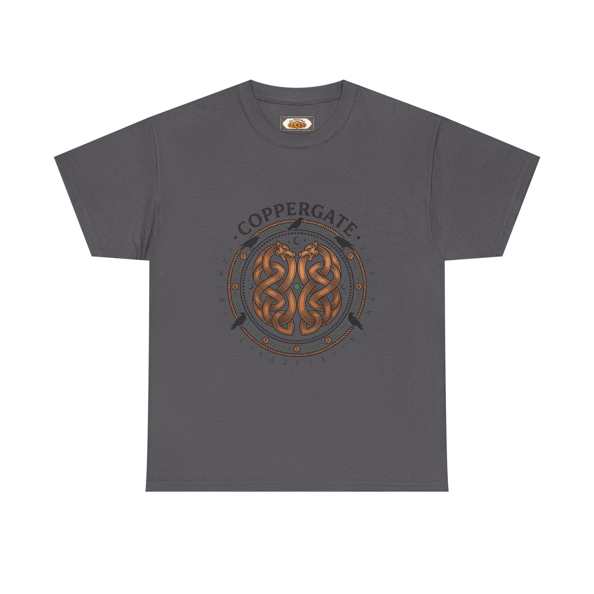 Coppergate Knotwork T-Shirt | Unisex Anglo-Saxon Heritage Tee