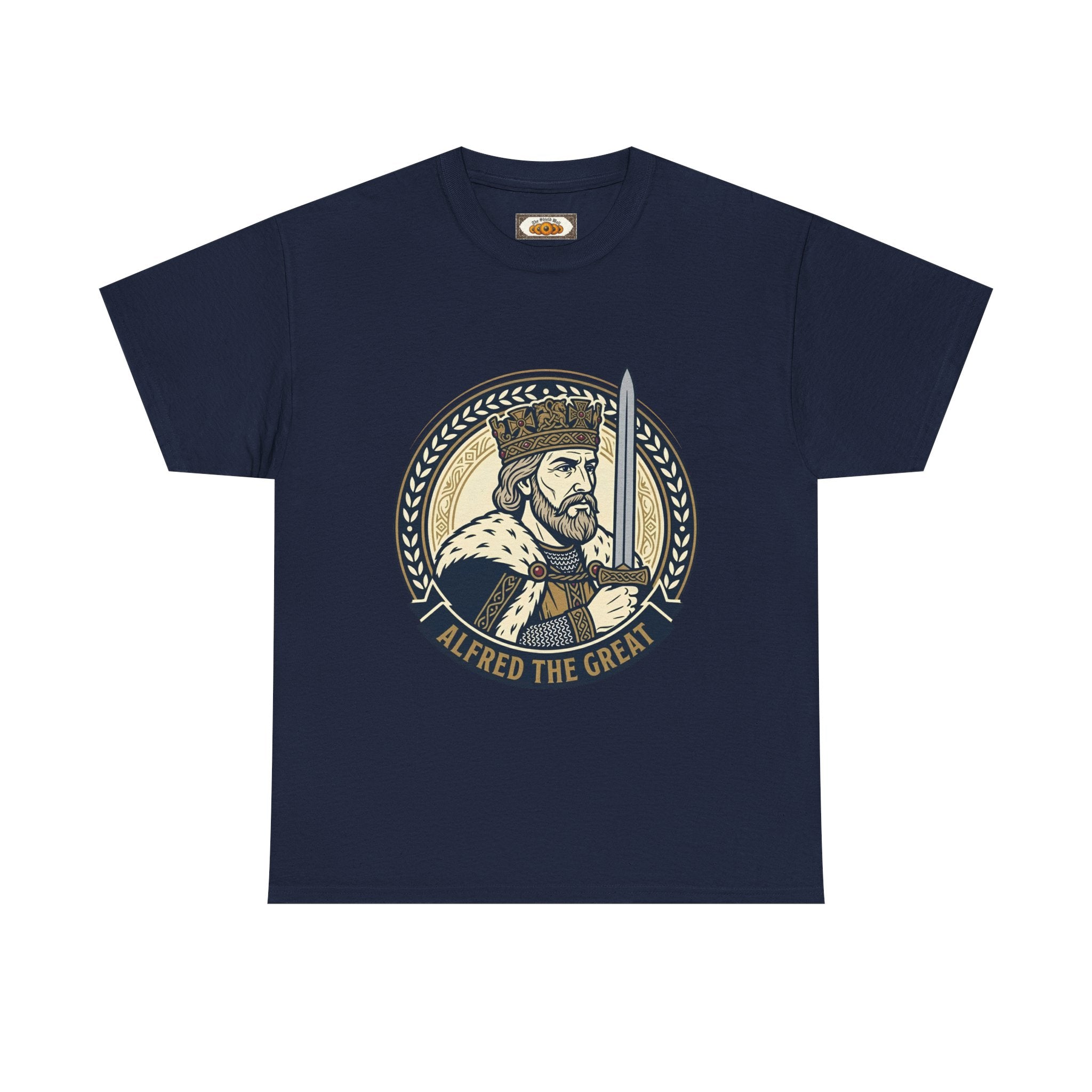 Alfred the Great Unisex T-Shirt | Anglo-Saxon Heritage Tee for Adults | The Shield Wall