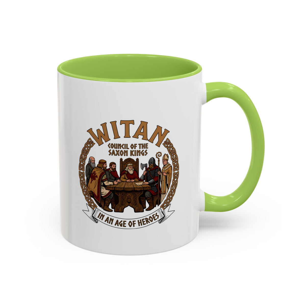 Witan Council Accent Mug — Council of the Saxon Kings | In an Age of Heroes | Heritage Gift