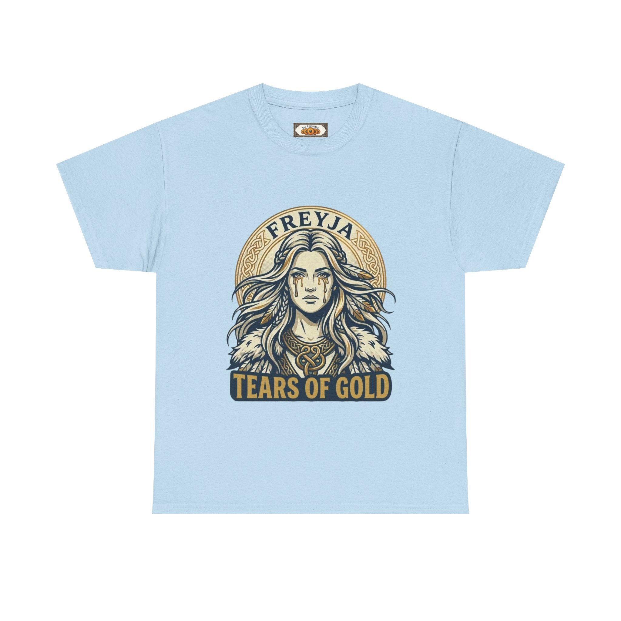 Freyja Tears of Gold T-Shirt | Unisex Adults | Norse Goddess Mythology Tee