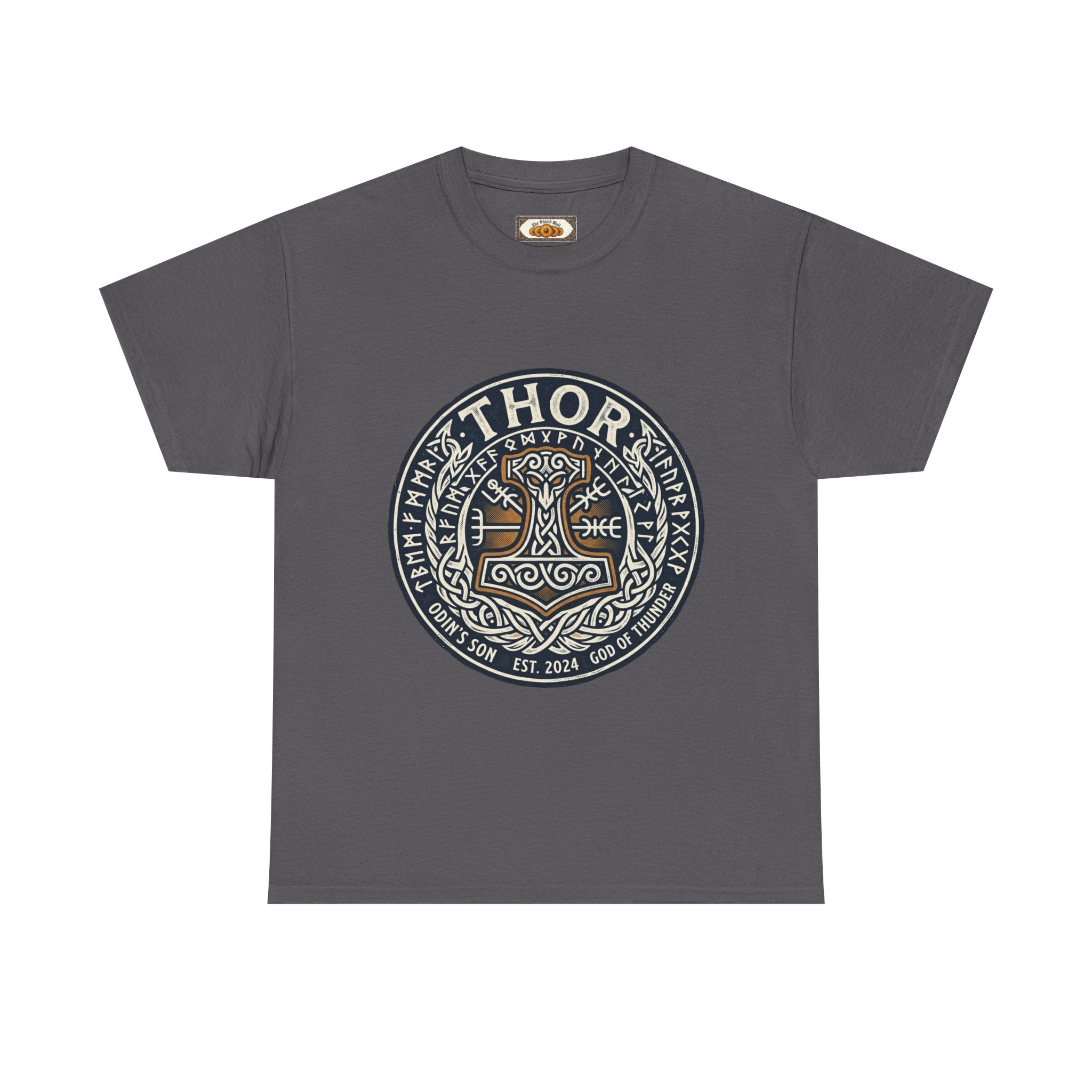 Mjölnir Thor's Hammer Unisex Adult T-Shirt | Norse Mythology Graphic Tee