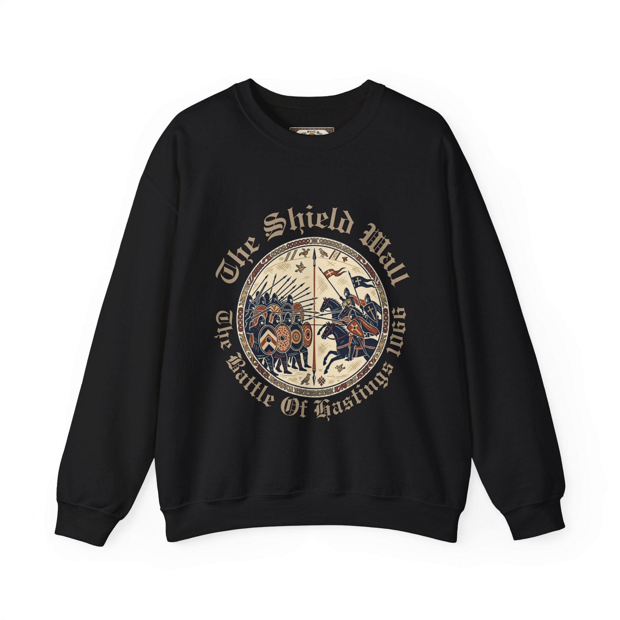 Battle of Hastings 1066 Unisex Adult Sweatshirt – Shield Wall Saxon & Norman Design