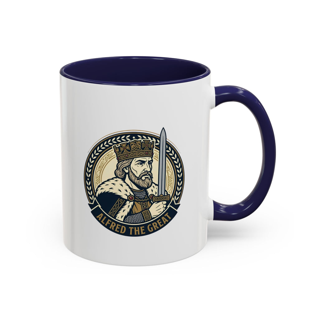 Alfred the Great Coffee Mug — Viking Heritage Anglo-Saxon Gift
