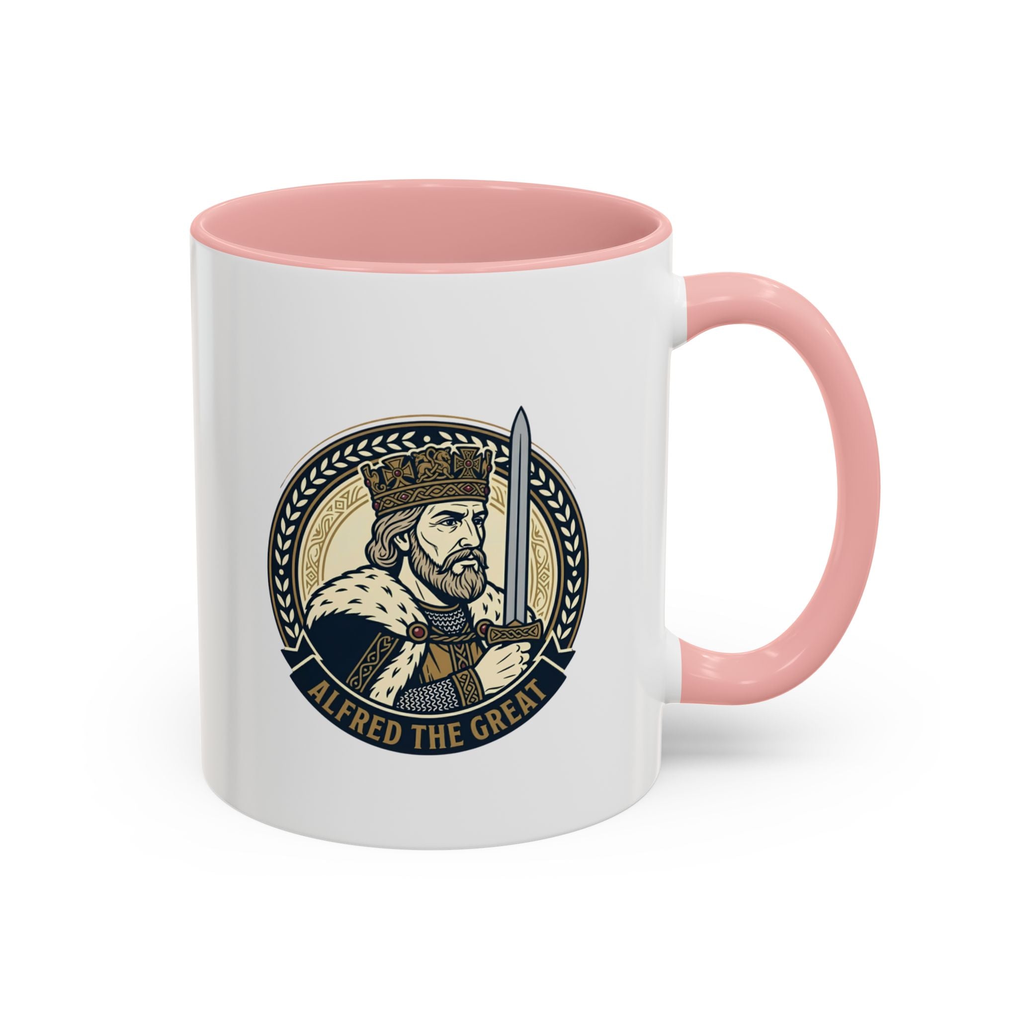 Alfred the Great Coffee Mug — Viking Heritage Anglo-Saxon Gift