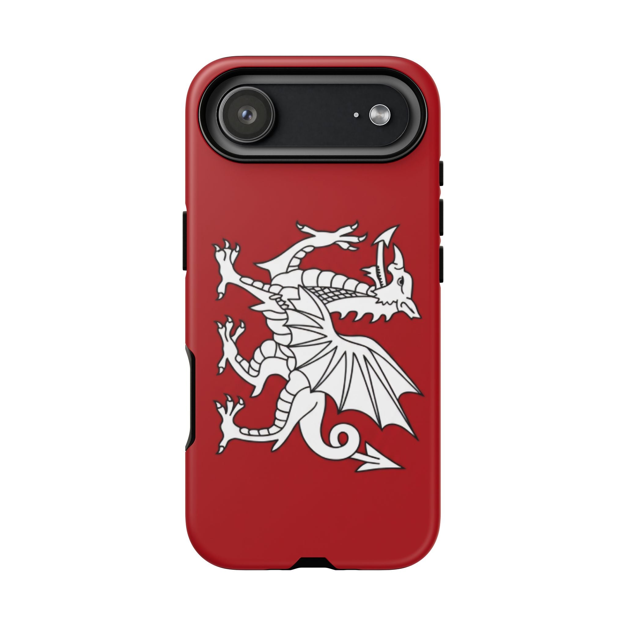 White Wessex Dragon Phone Case — Anglo-Saxon Emblem Phone Cover