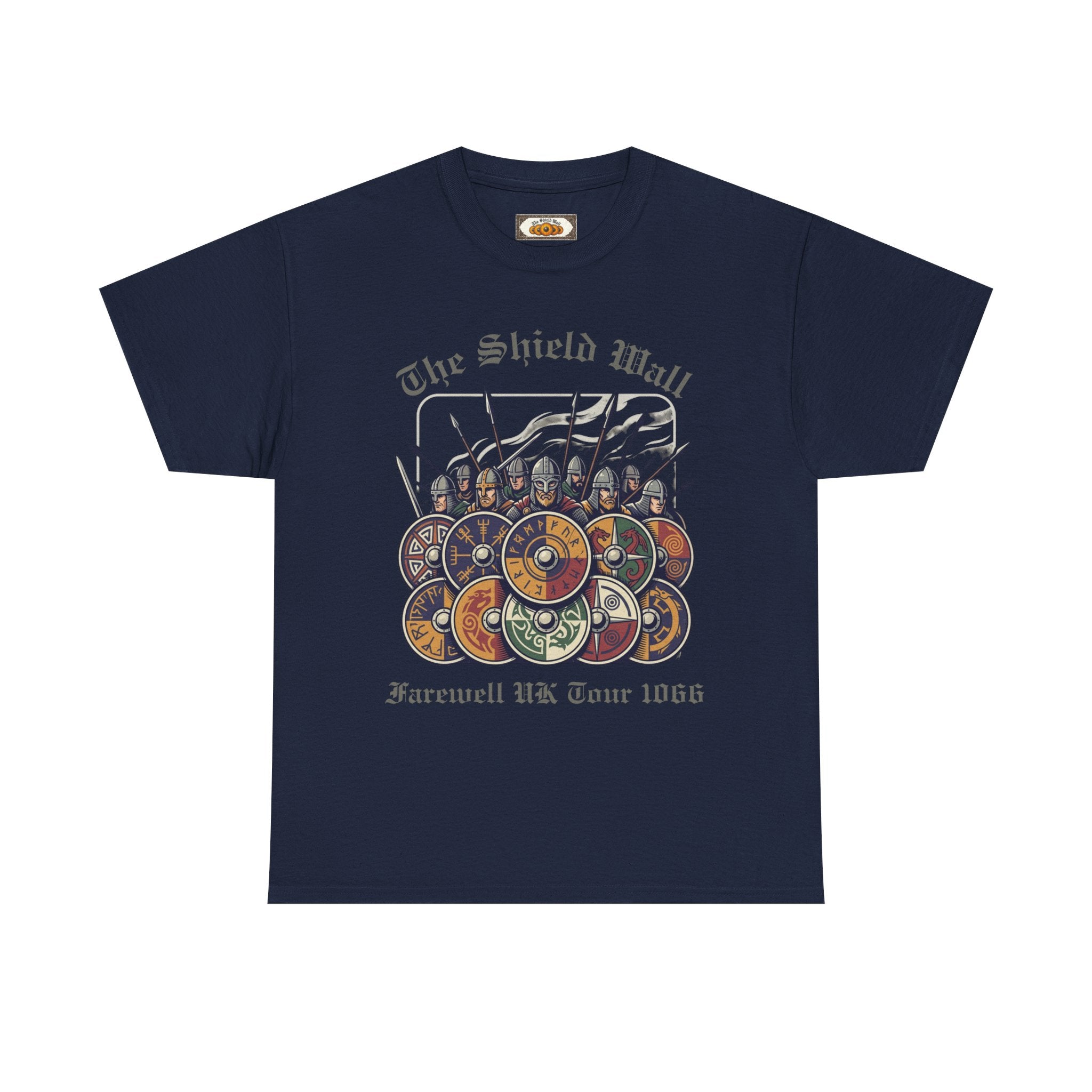 1066 Shield Wall Farewell Tour T-Shirt — Battle of Hastings, Stamford Bridge & Fulford