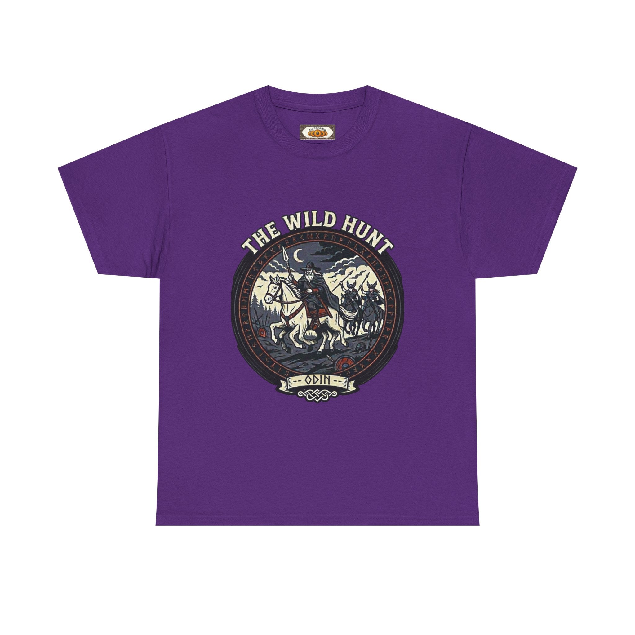 Wild Hunt T-Shirt | Unisex Odin & Sleipnir Norse Mythology Tee