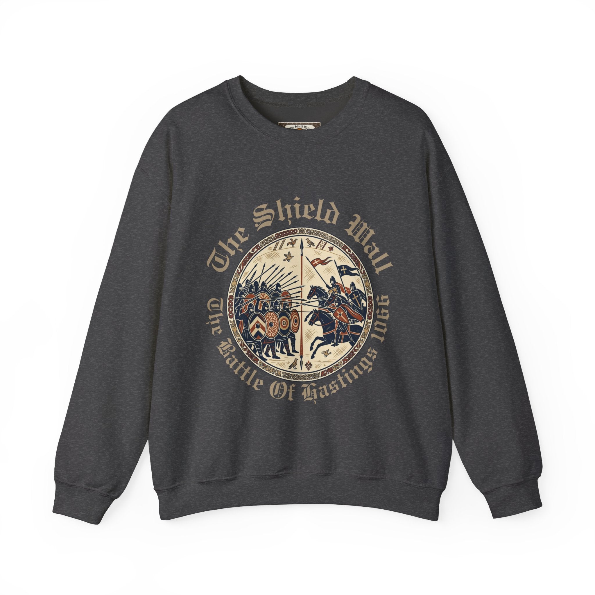 Battle of Hastings 1066 Unisex Adult Sweatshirt – Shield Wall Saxon & Norman Design