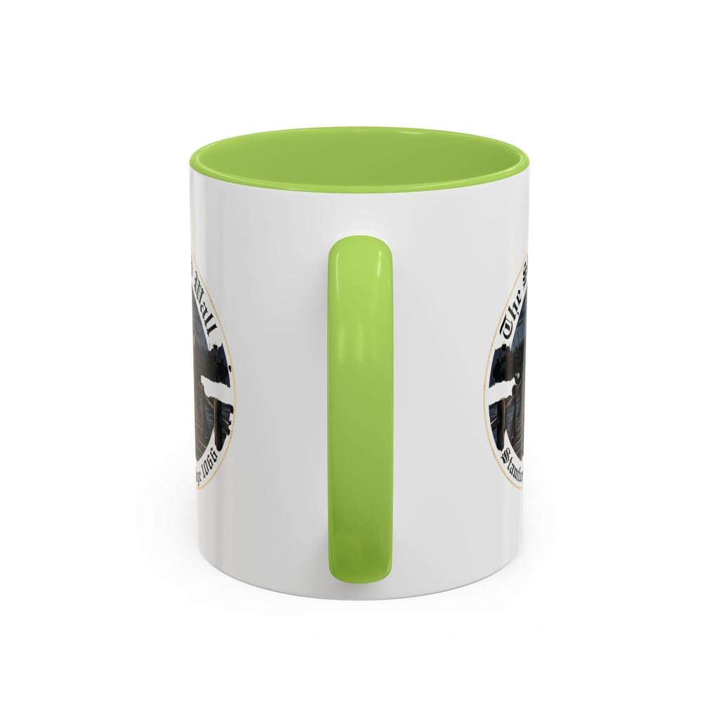 Stamford Bridge 1066 Accent Mug — The Lone Axeman of the Shield Wall