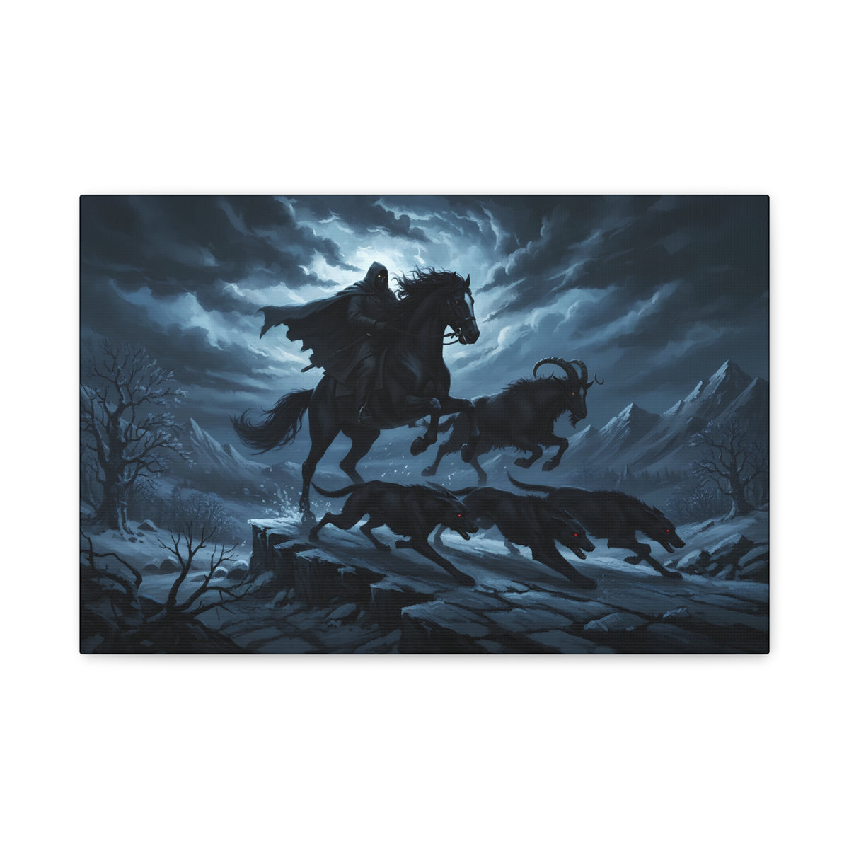 The Wild Hunt — Riders of the Storm Sky | Heritage Canvas Print